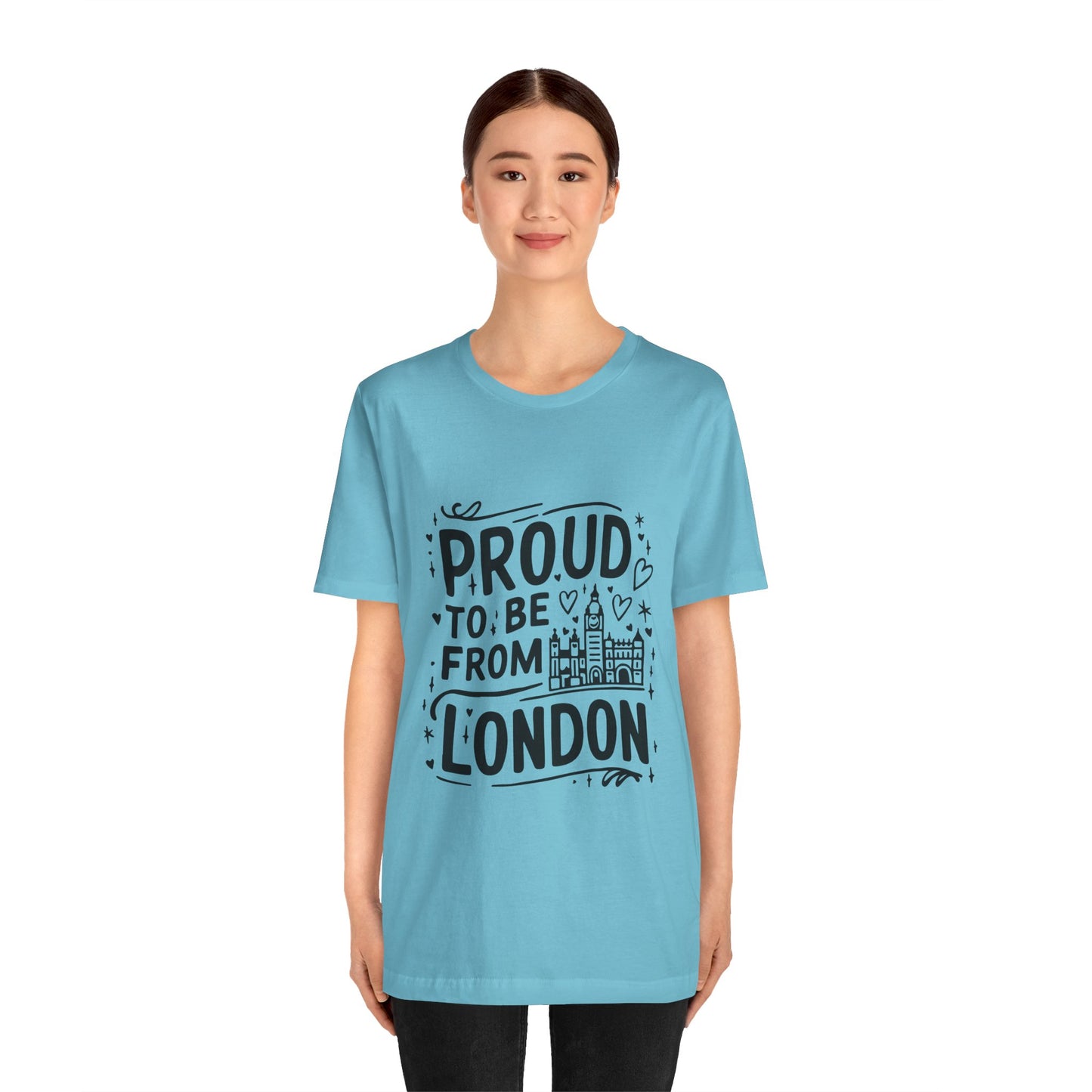 Unisex Jersey Short Sleeve Tee - Proud to be from London