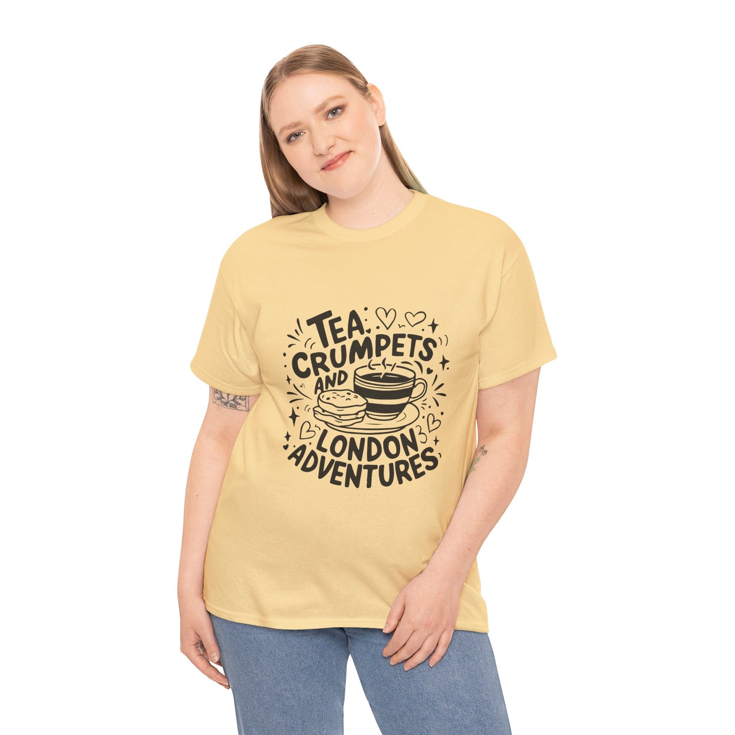 Unisex Heavy Cotton Tee - London Advenures
