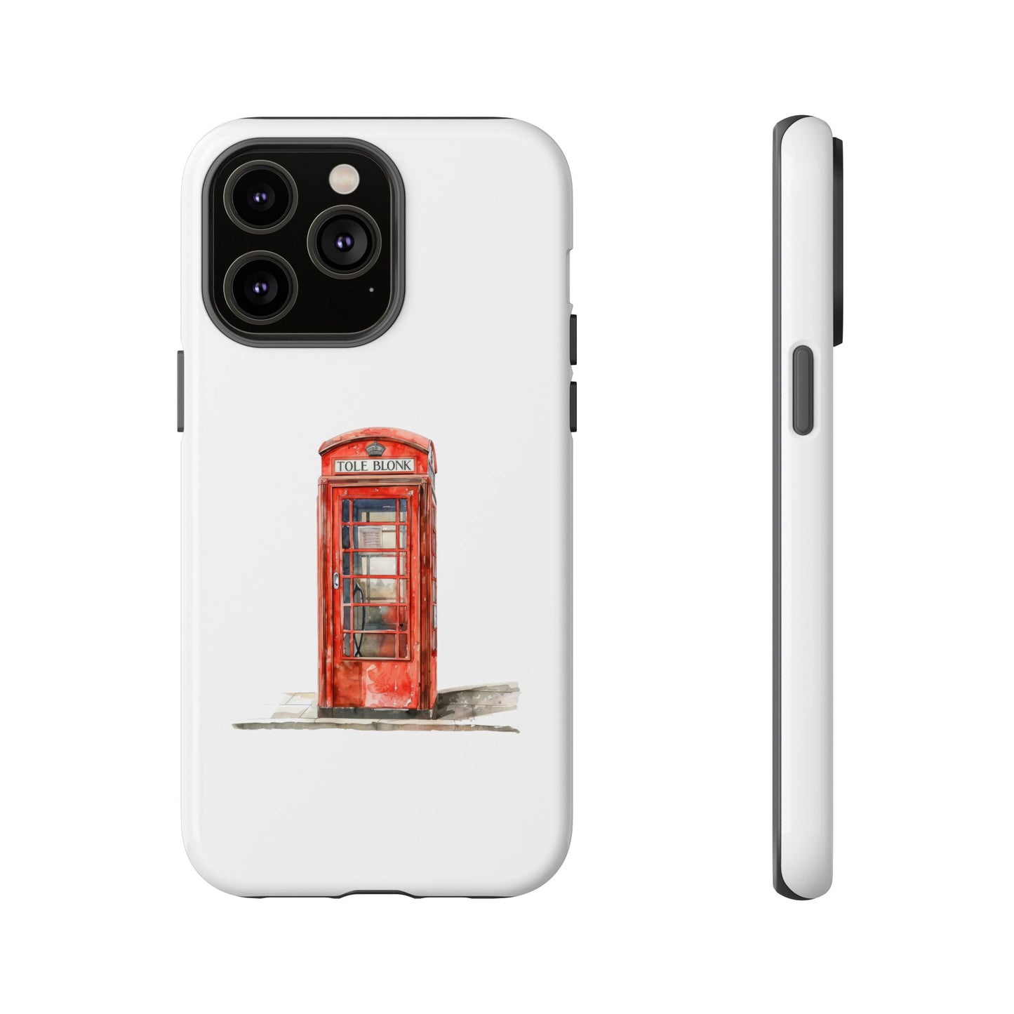 London Phone Booth Tough Case for Smartphones - Stylish Protection with a Unique Design