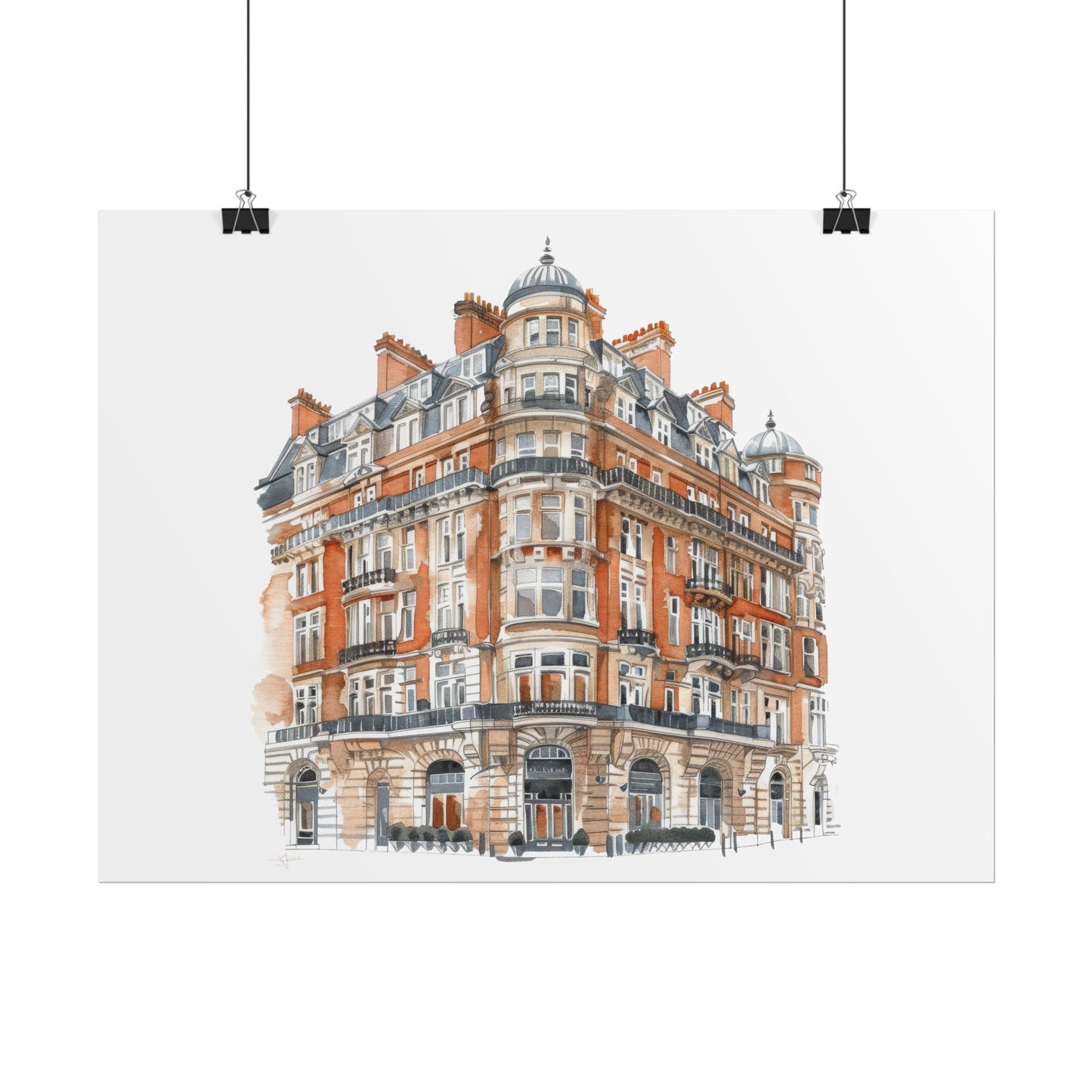 Elegant Architectural Rolled Posters, Art Prints for Home Decor, Gift for Housewarming, Wall Art for Living Room, Unique Art Decor