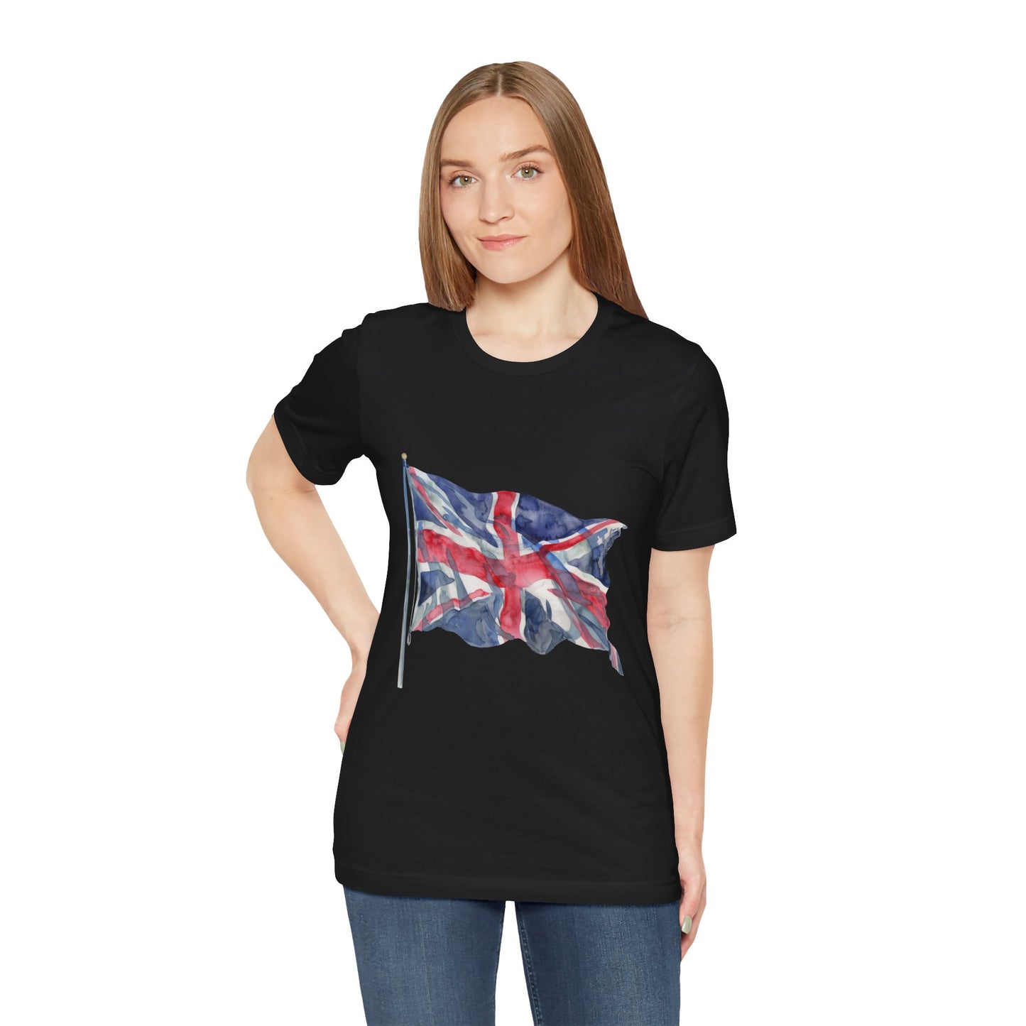 Unisex Jersey Short Sleeve Tee - British Flag - Iconic Union Jack Design