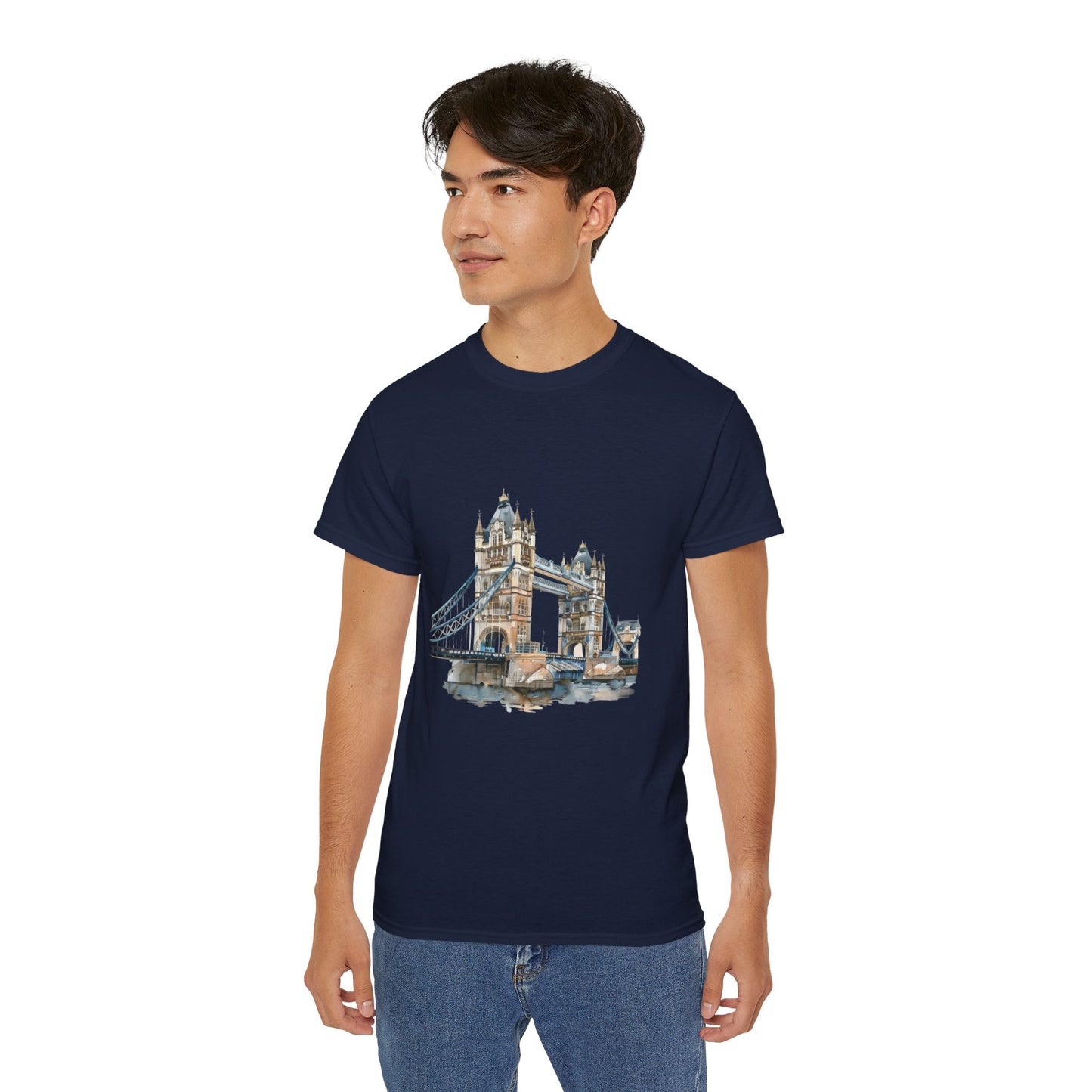 Unisex Ultra Cotton Tee - Iconic London Bridge