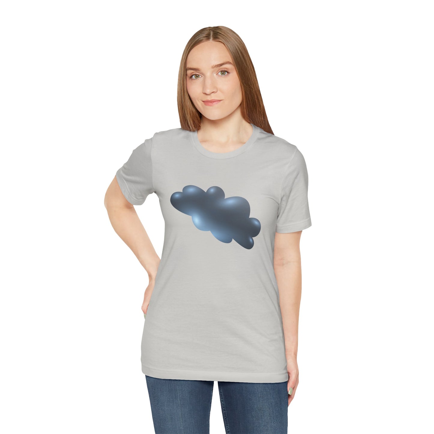 Unisex Jersey Short Sleeve Tee - Serene Cloudscape - Dreamy Cloud