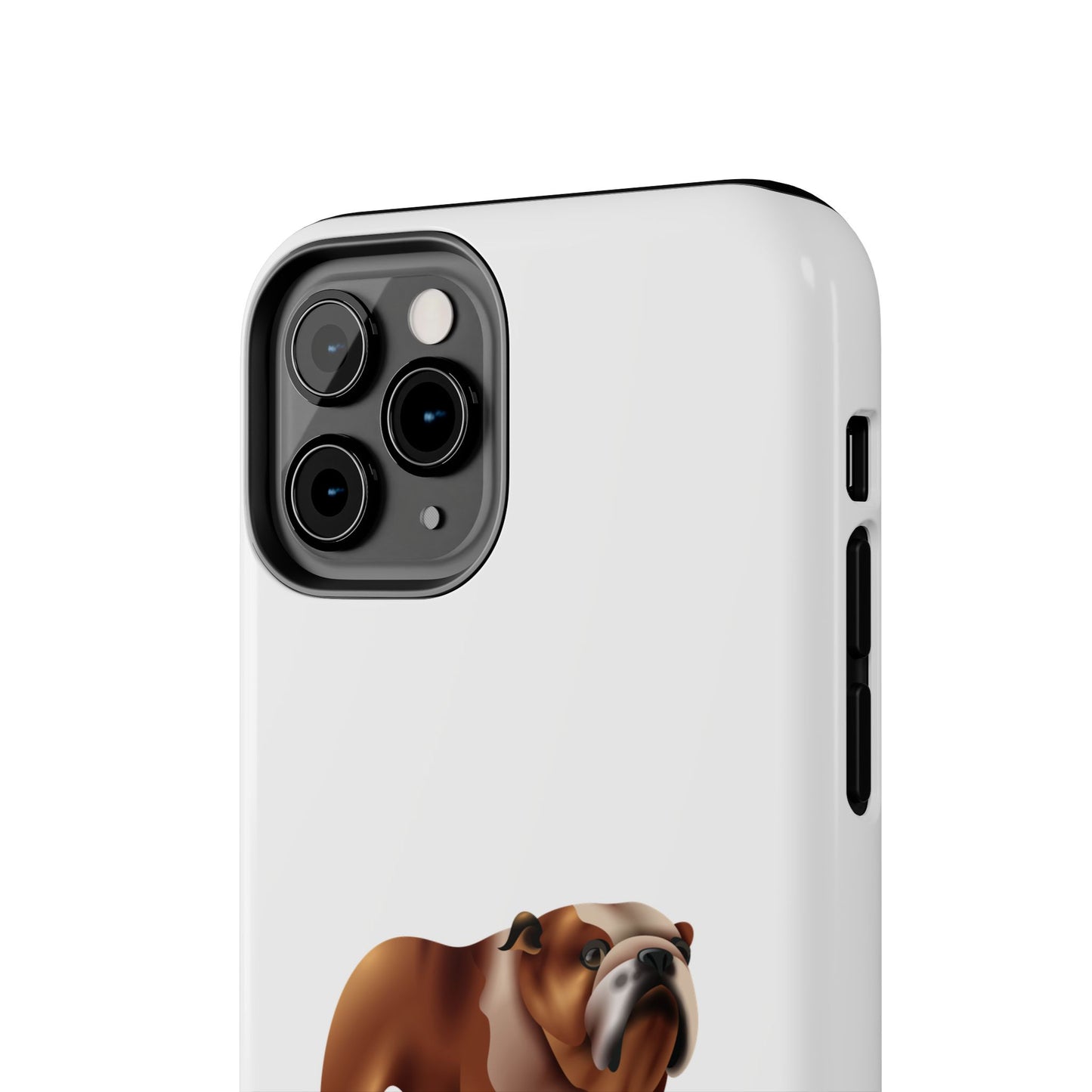 Bulldog Tough Phone Case, Durable Dog Lover Accessory, Pet-Themed Phone Cover, Unique Gift for Dog Owners, Cute Pet Cases