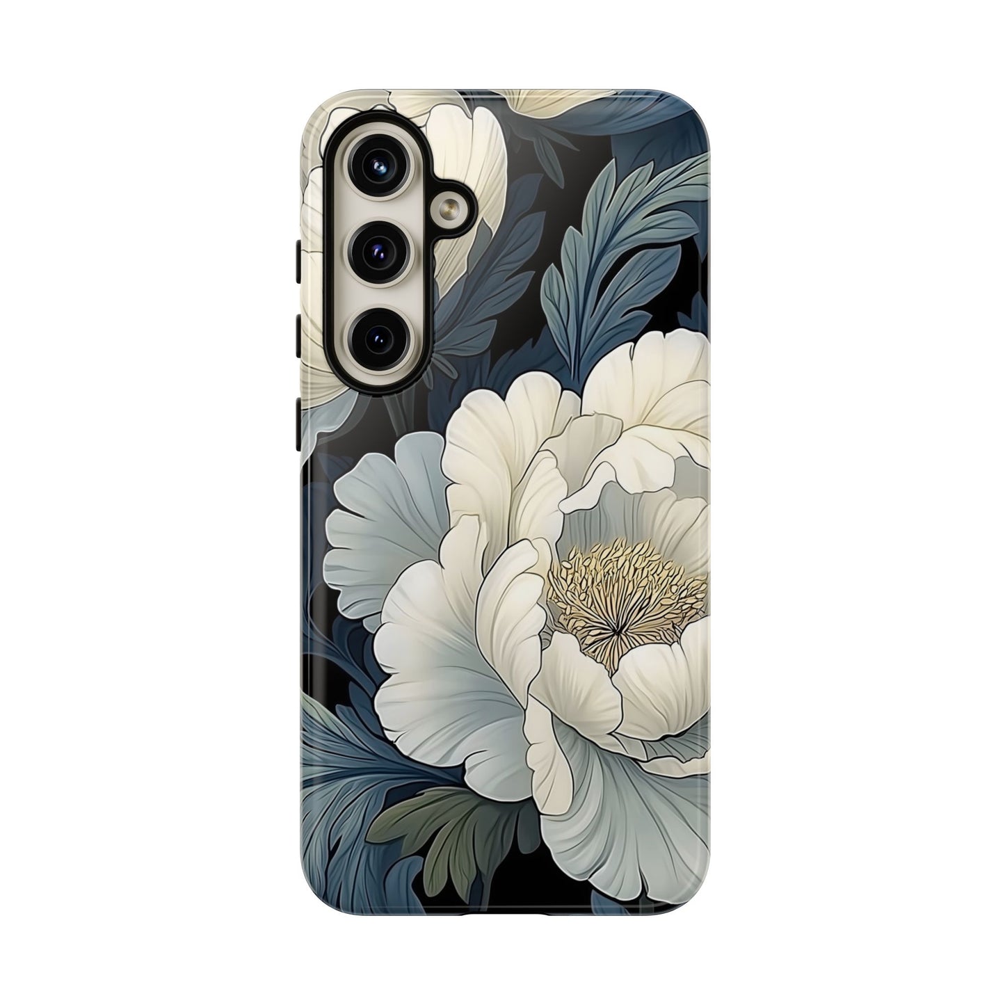 Floral Phone Case - Elegant Tough Cases for Nature Lovers, Stylish Protective Cover for Gifts, Birthdays, Mom's Day, Floral Design
