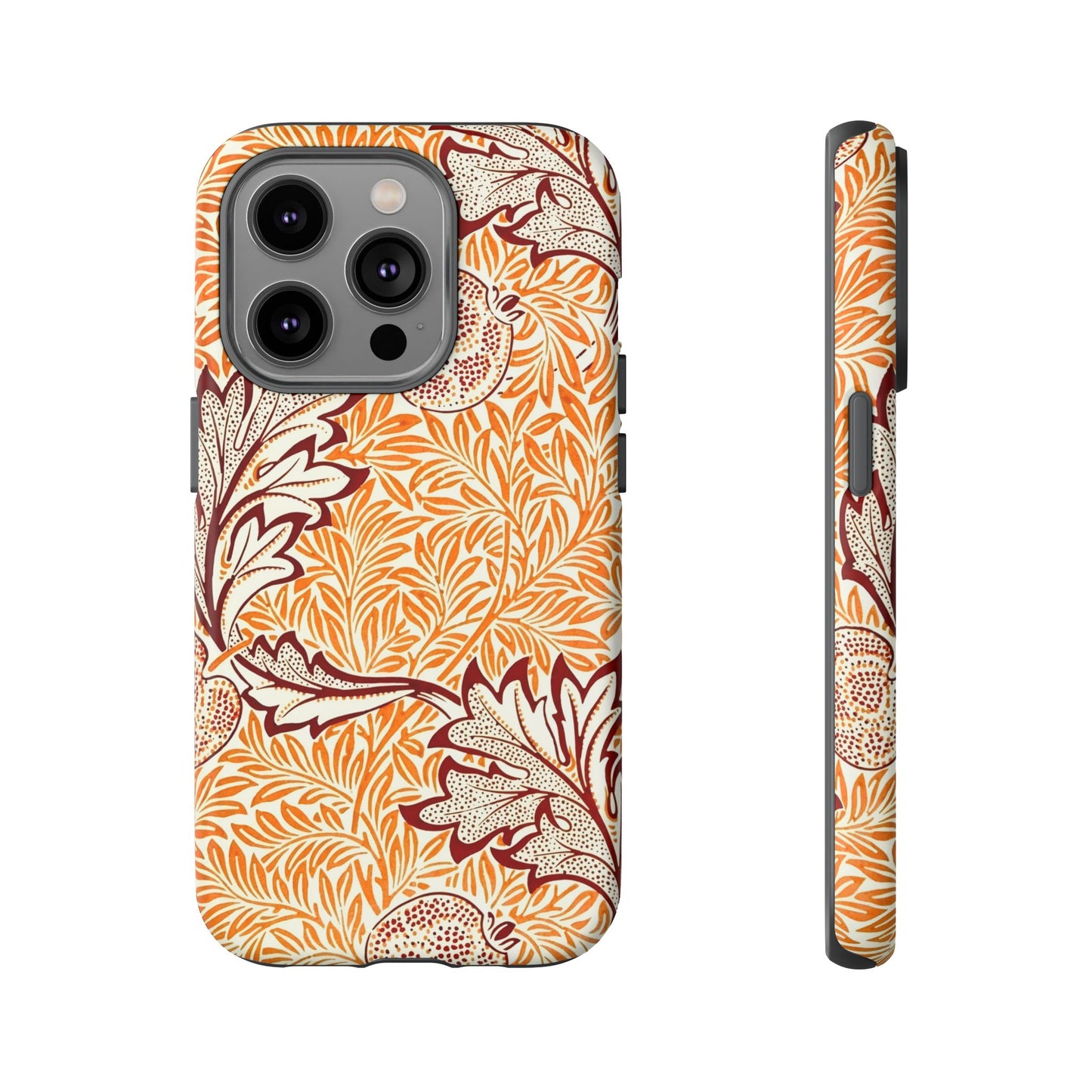 Stylish Phone Case, Tough Cases with Floral Design, Protective Cover, Gift for Her, Cute Phone Accessory
