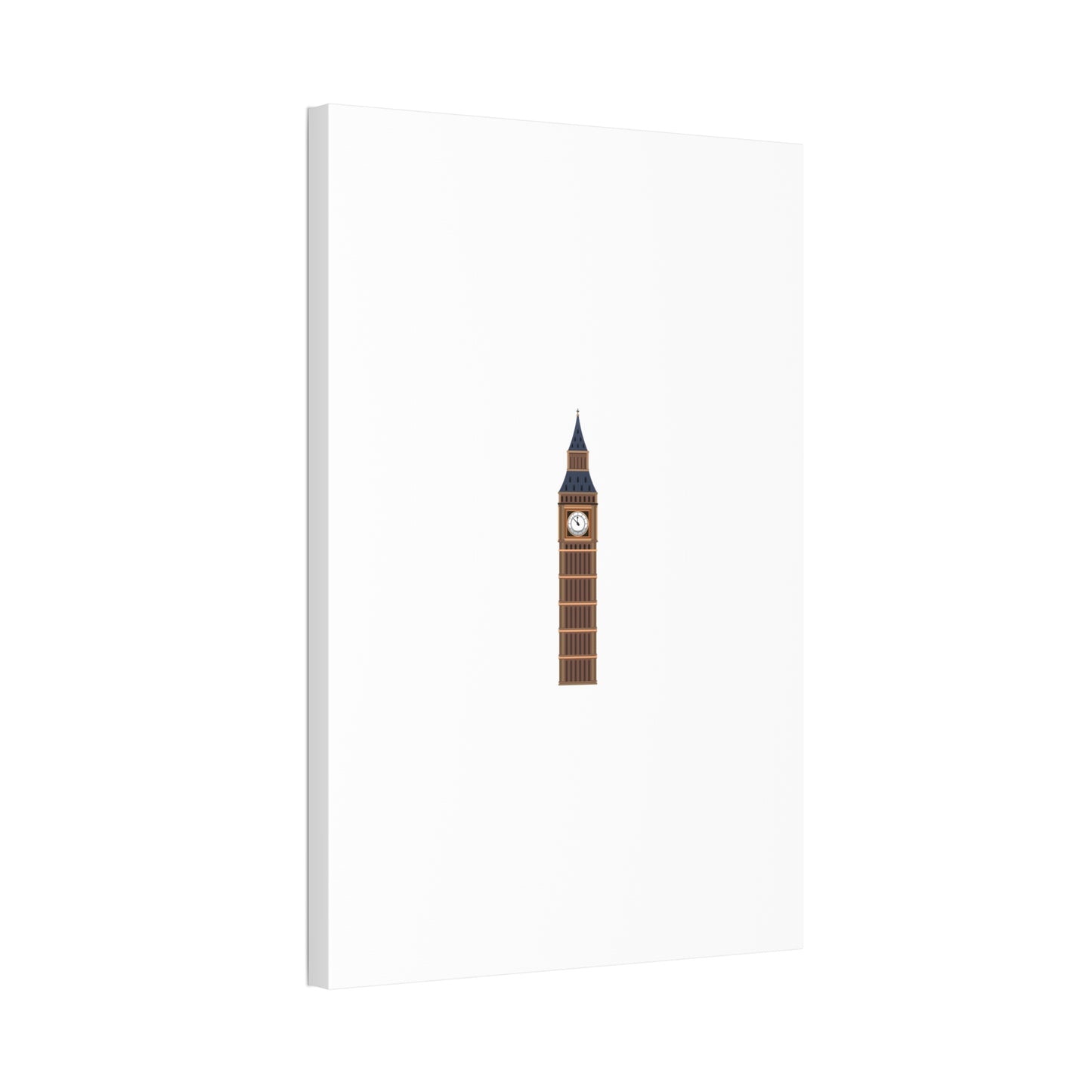 Big Ben Canvas Wall Art, Modern Home Decor, London Decor, Gift for Travel Lovers, Office Wall Art, Minimalist Art Print