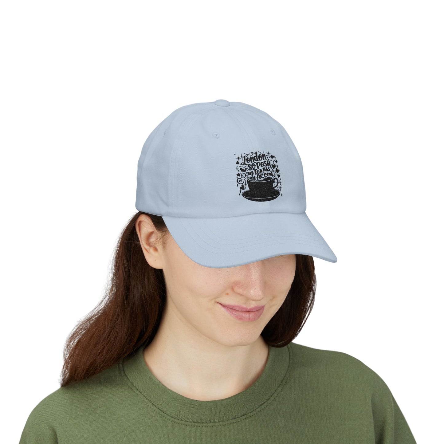 Classic Dad Cap with Coffee Design, Perfect Gift for Coffee Lovers, Casual Style, ISBN Gift, Everyday Cap, Unisex Fashion
