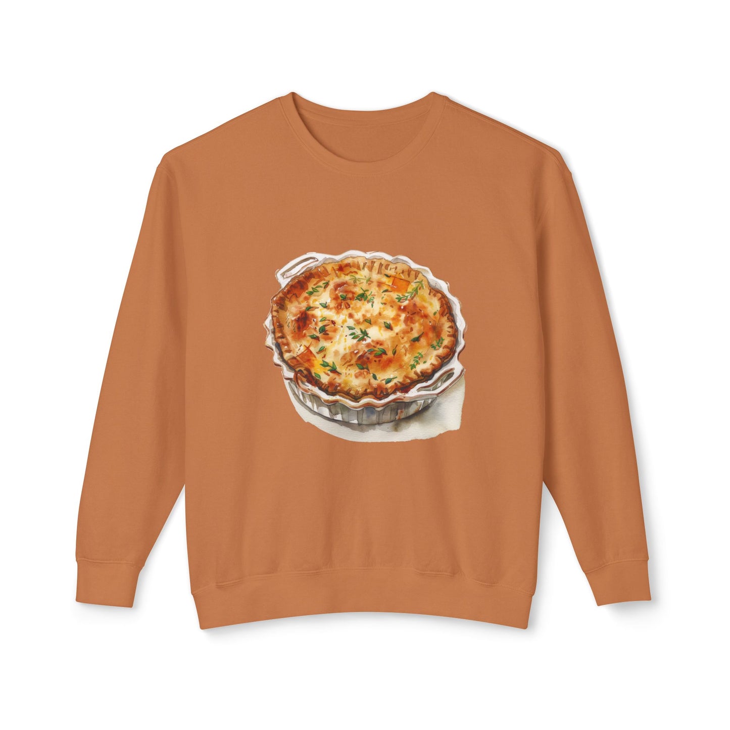 Unisex Lightweight Crewneck Sweatshirt - British Delightful Royal Food