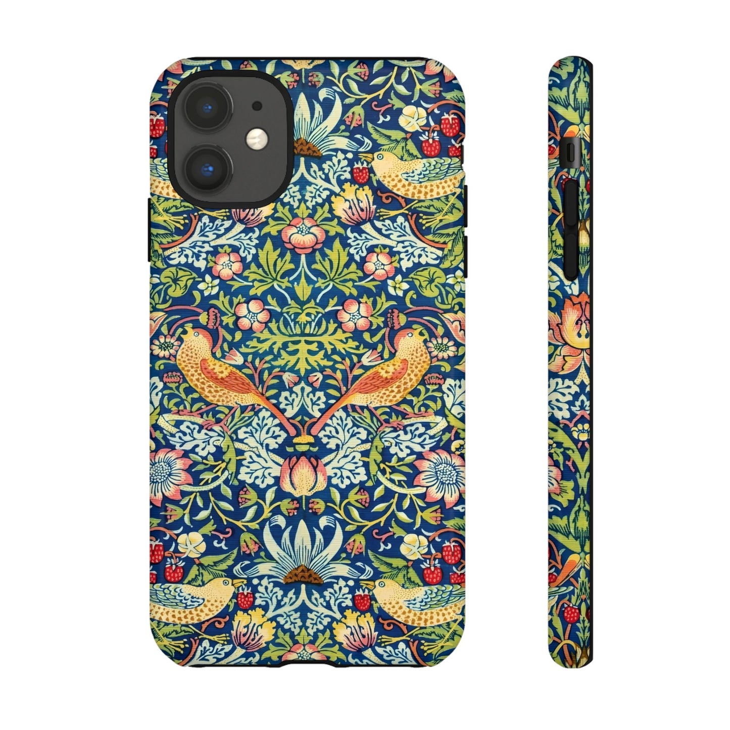 Floral Phone Case | Tough Cases, Stylish Protection, Unique Gift, Eco-Friendly, Floral Pattern, Bird Design