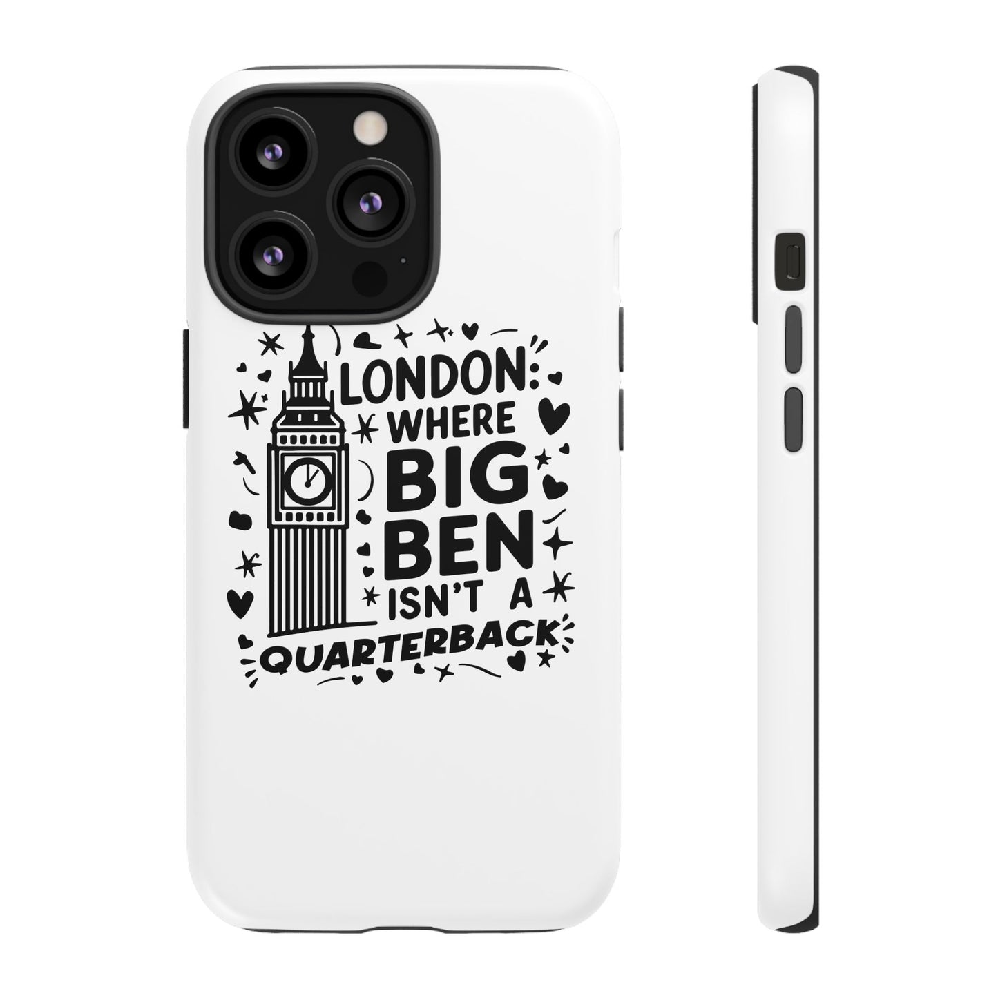 London Big Ben iPhone Case, Funny Phone Cover, Tough Phone Case, Gift for Travelers, London Souvenir