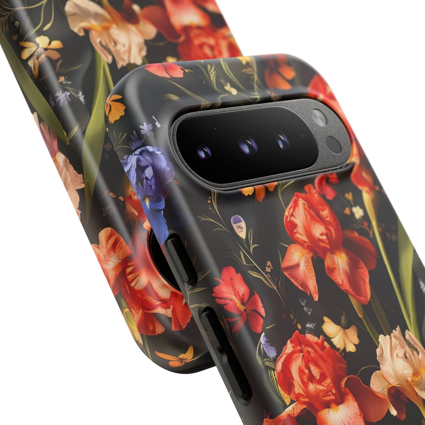 Floral Tough Case for Phone, Durable Protective Phone Cover, Gift for Flower Lovers, Phone Accessories, Spring Vibes