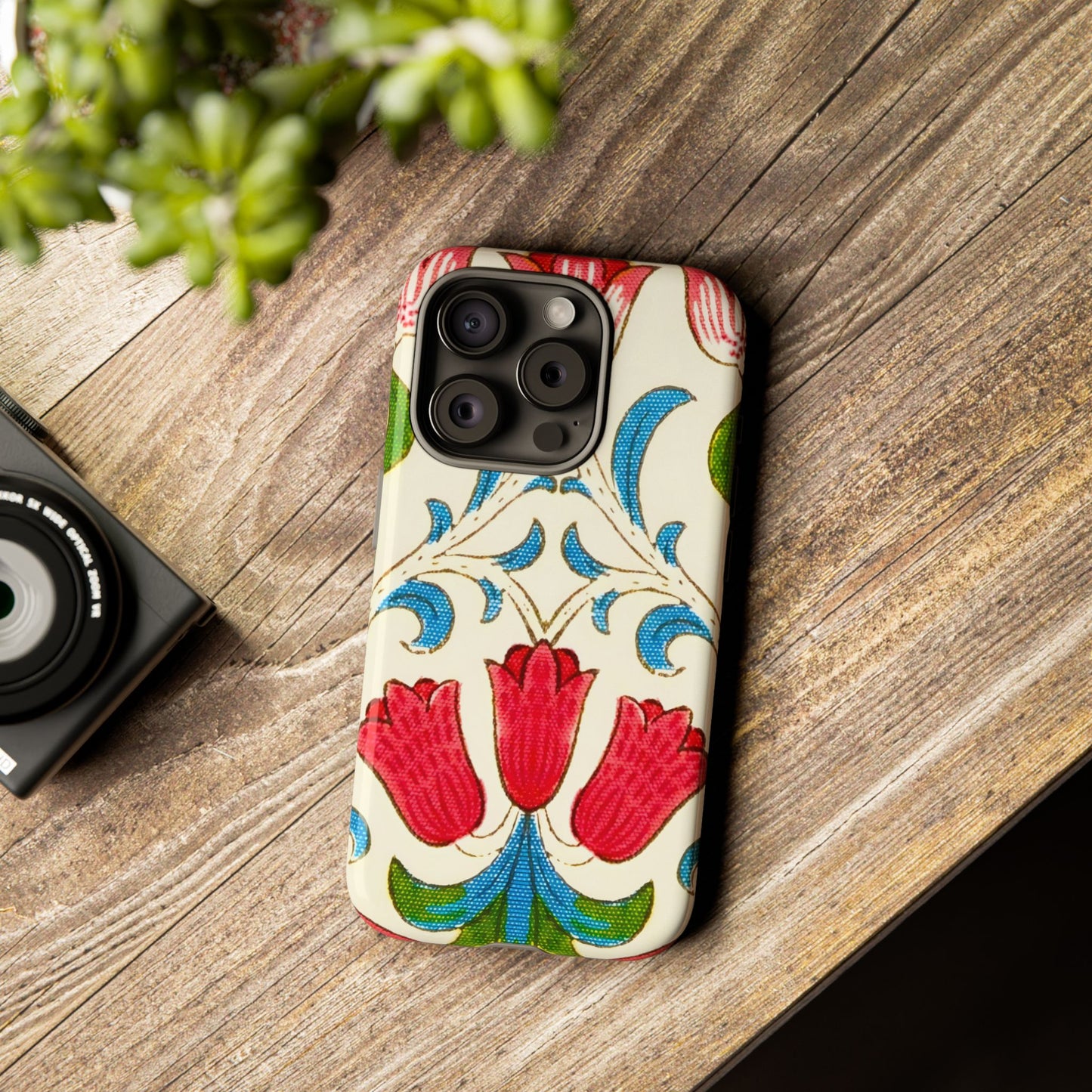 Floral Phone Case - Tough Cases | Stylish Protection, Gift for Her, Boho Phone Cover, Spring Accessory, Cute Tech
