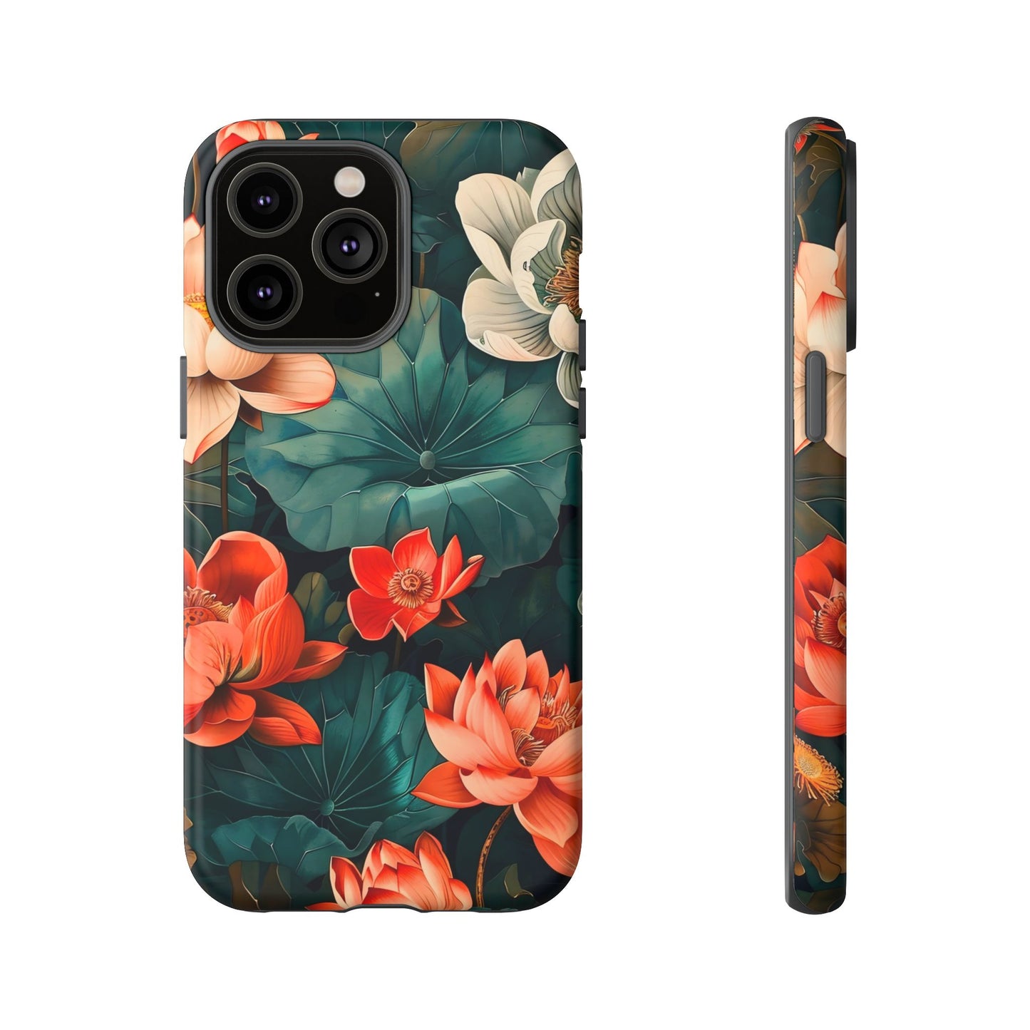 Flower Phone Case, Floral Phone Cover, Tough Case for Floral Lovers, Gift for Her, Stylish Tech Accessories