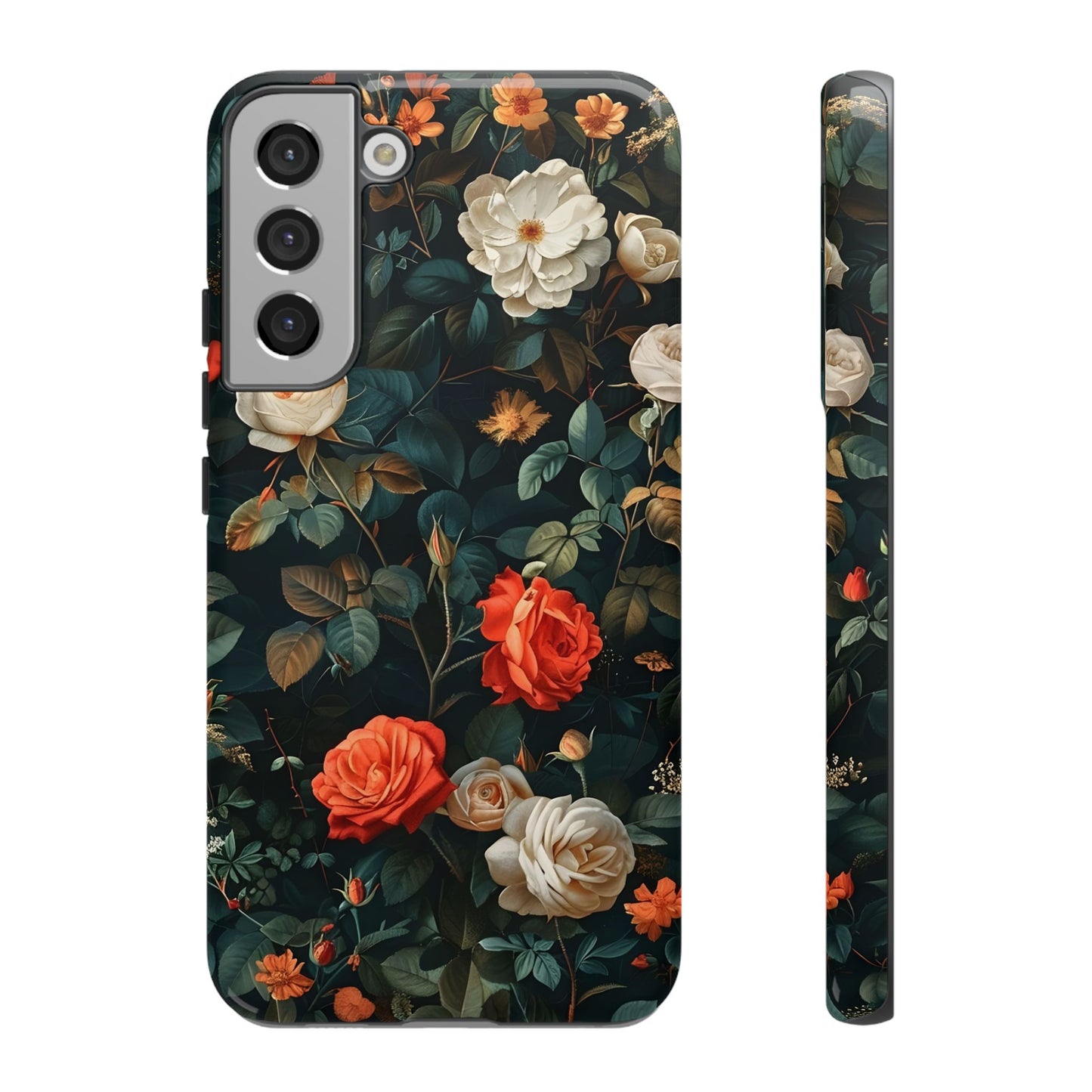 Floral Phone Case | Tough Cases with Elegant Design | Gift for Her, Mother's Day, Birthdays, Personalized, Trendy Tech Accessories