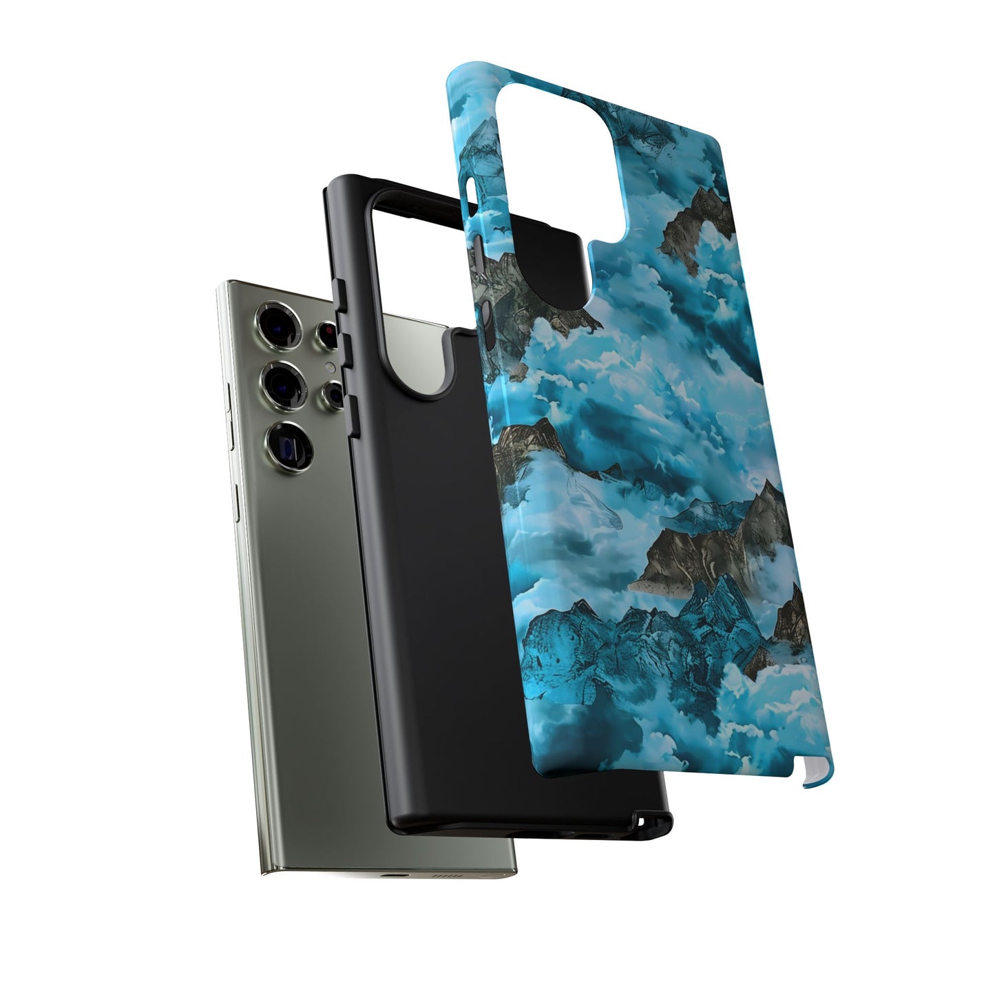 Mountain Wave Phone Case - Adventure Gear, Outdoor Gifts, Stylish Cases, Trendy Accessories, Nature Lovers