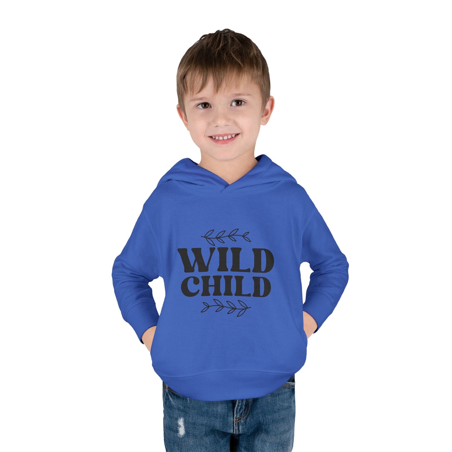 Wild Child Toddler Fleece Hoodie - Cozy and Playful Kids Apparel