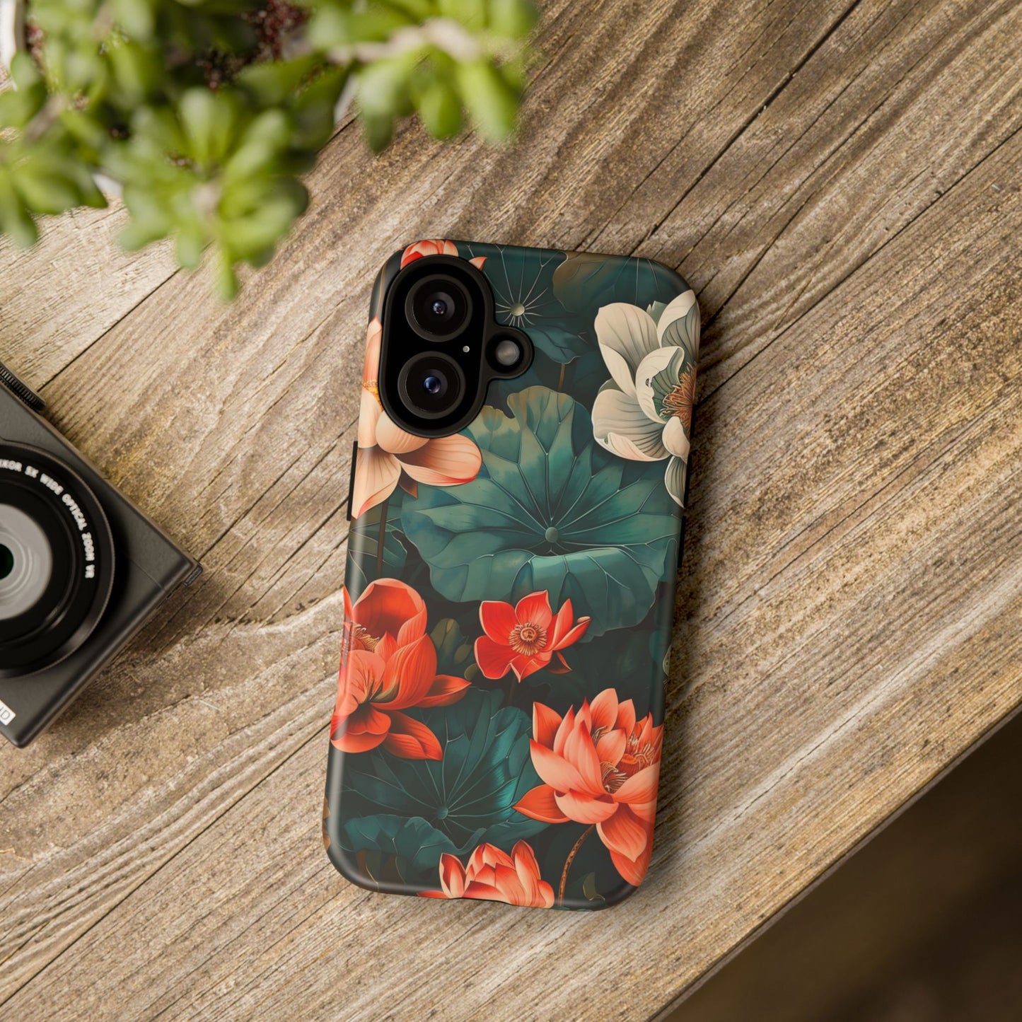 Flower Phone Case, Floral Phone Cover, Tough Case for Floral Lovers, Gift for Her, Stylish Tech Accessories