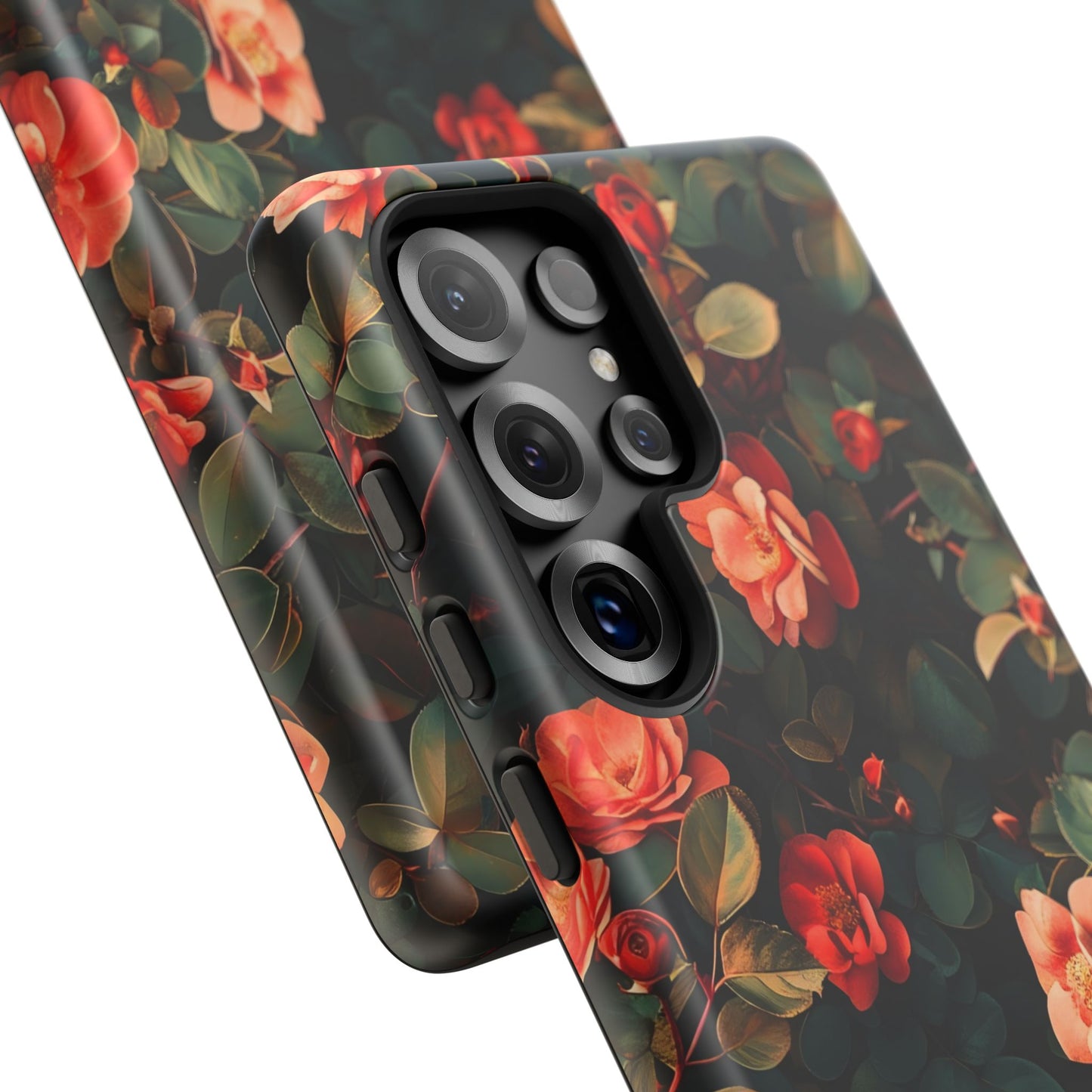 Floral Phone Case - Elegant Floral Design, Tough Protective Case, Perfect Gift for Her, Trendy Phone Accessories, Mother’s Day, Birthday