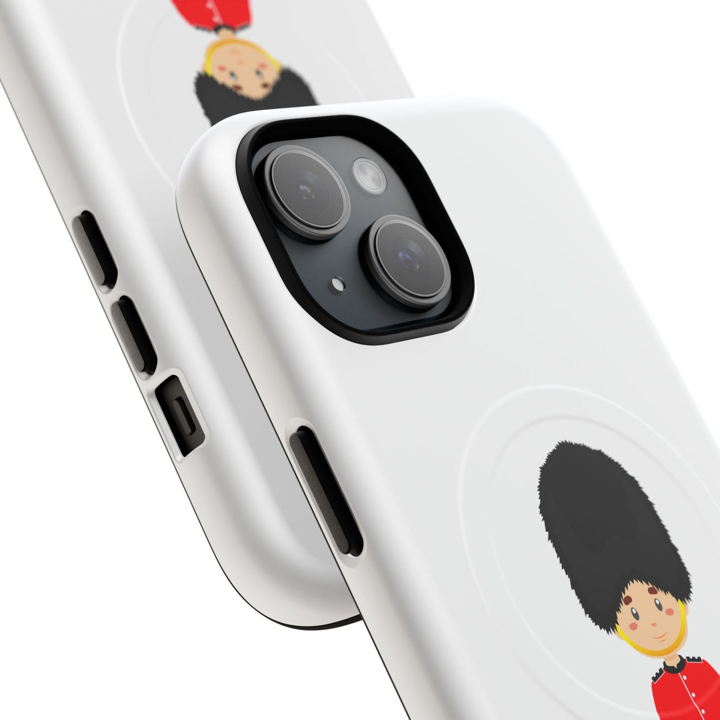 Tough Magnetic Phone Cases with Royal Guard Design - Fun Gift for Kids, Phone Protection, Unique Accessories, Birthday Present, Holiday Gift