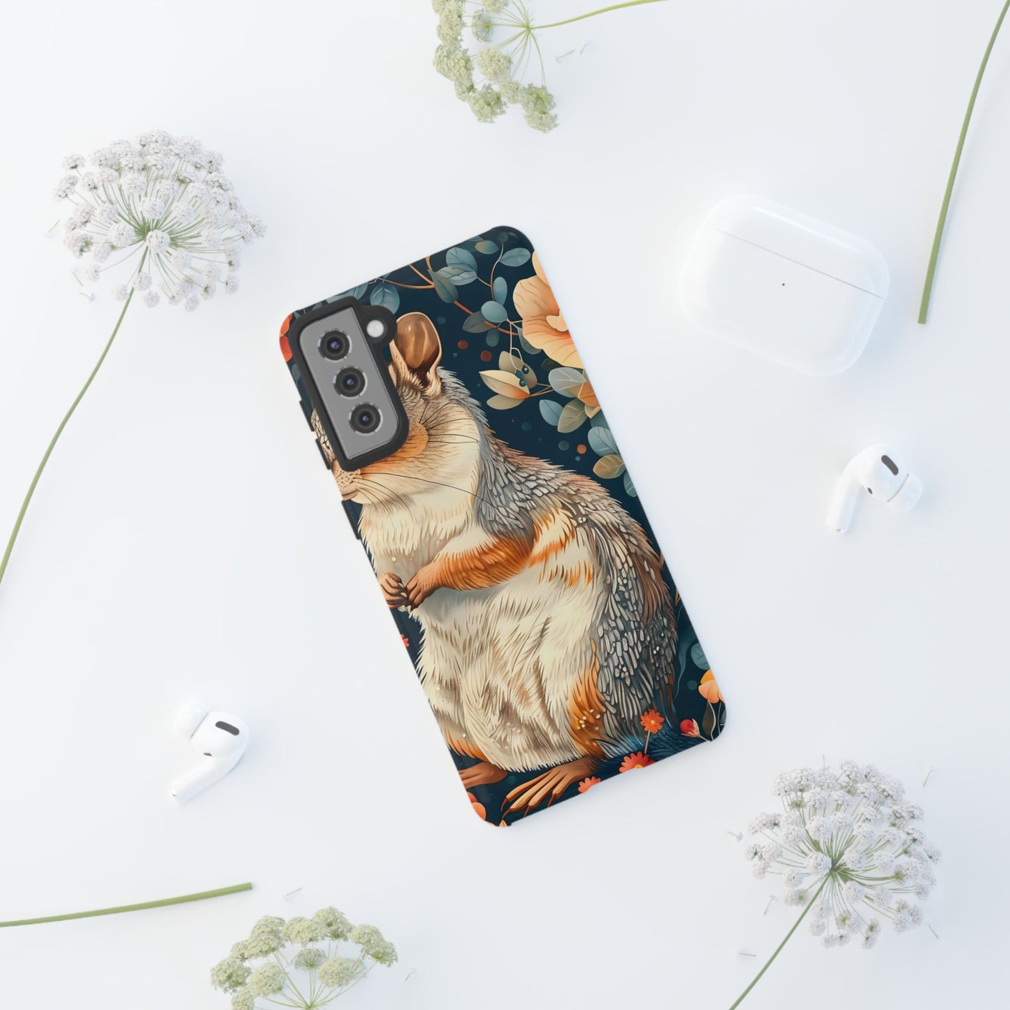 Cute Animal Phone Case, Tough Cases with Adorable Design, Perfect for Gifts, Nature Lovers, Holiday Decor, Eco-Friendly