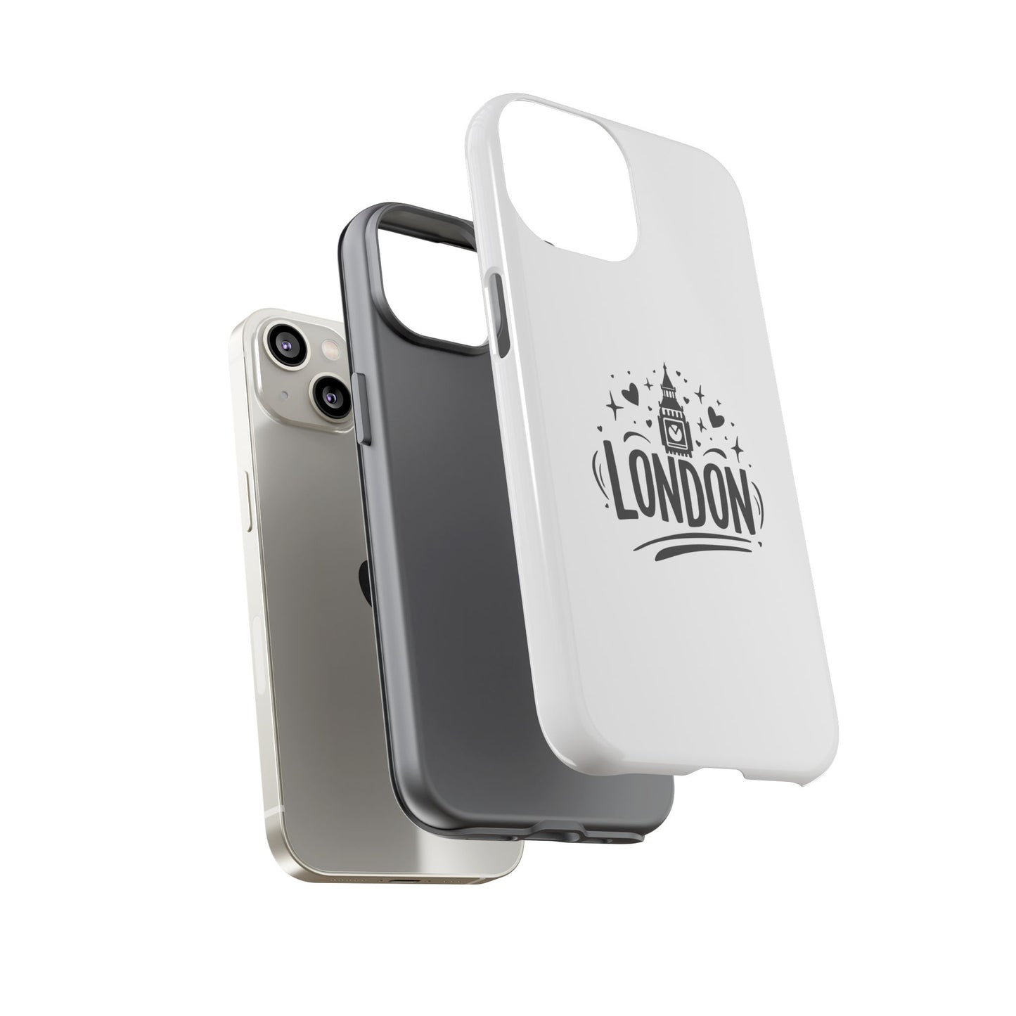 Stylish Phone Case for London Lovers, London Gift, Travel Accessory, Unique Smartphone Case, Cityscape Phone Cover