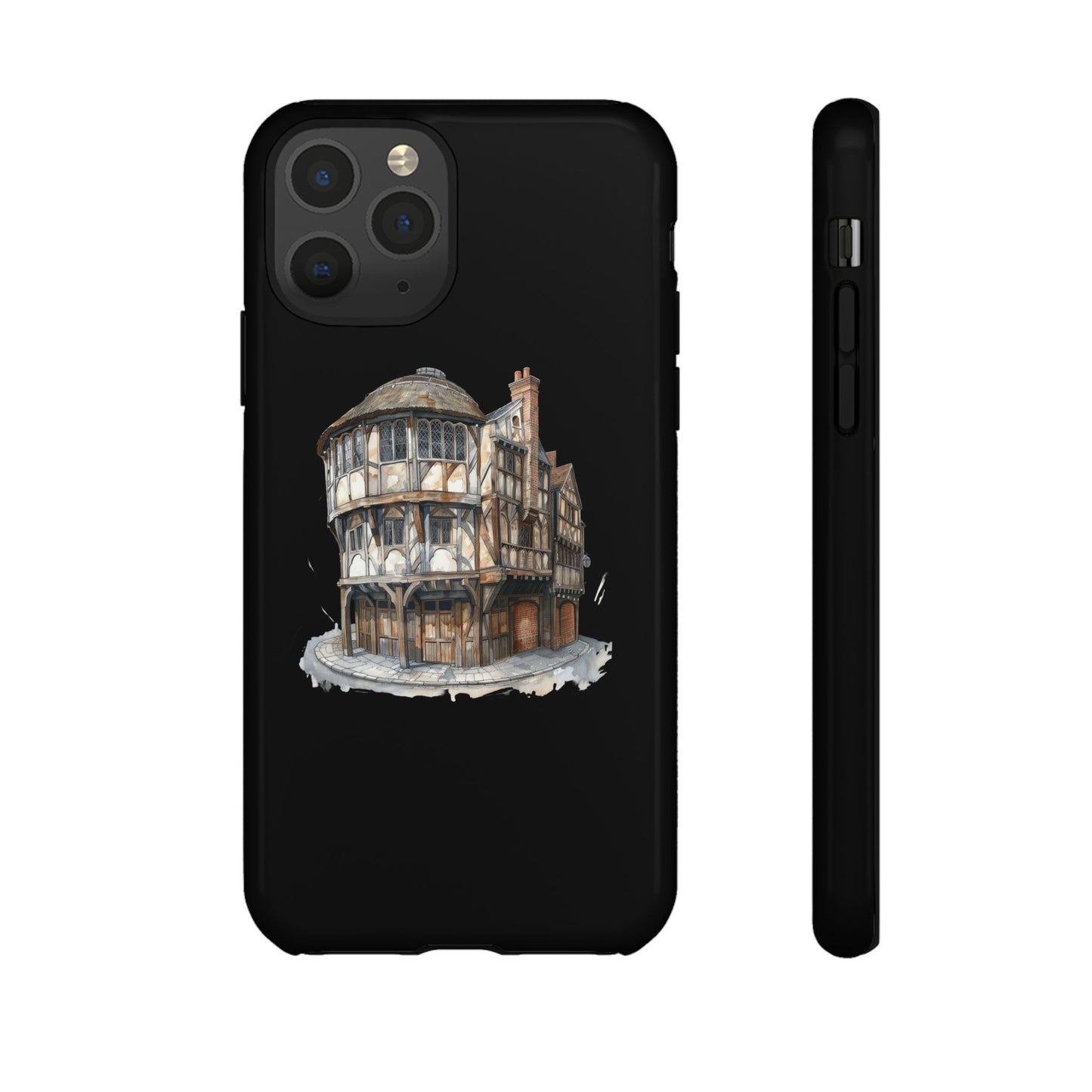 Stylish Phone Case featuring Unique Building Design, Art Lover Gift, Durable Phone Cover, Trendy Gadget Accessory, Unique Gift for Her