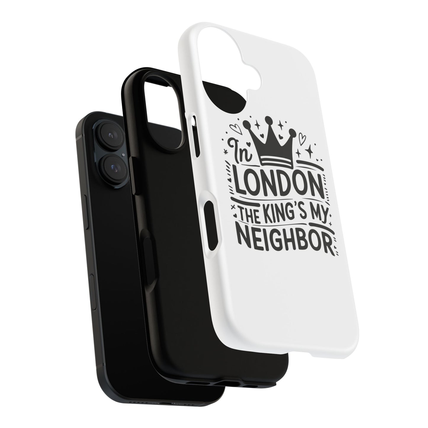 London's Neighbour Phone Case | Royalty Design for Travelers, Gifts for Friends, British Souvenir, Phone Accessory, Stylish Protection
