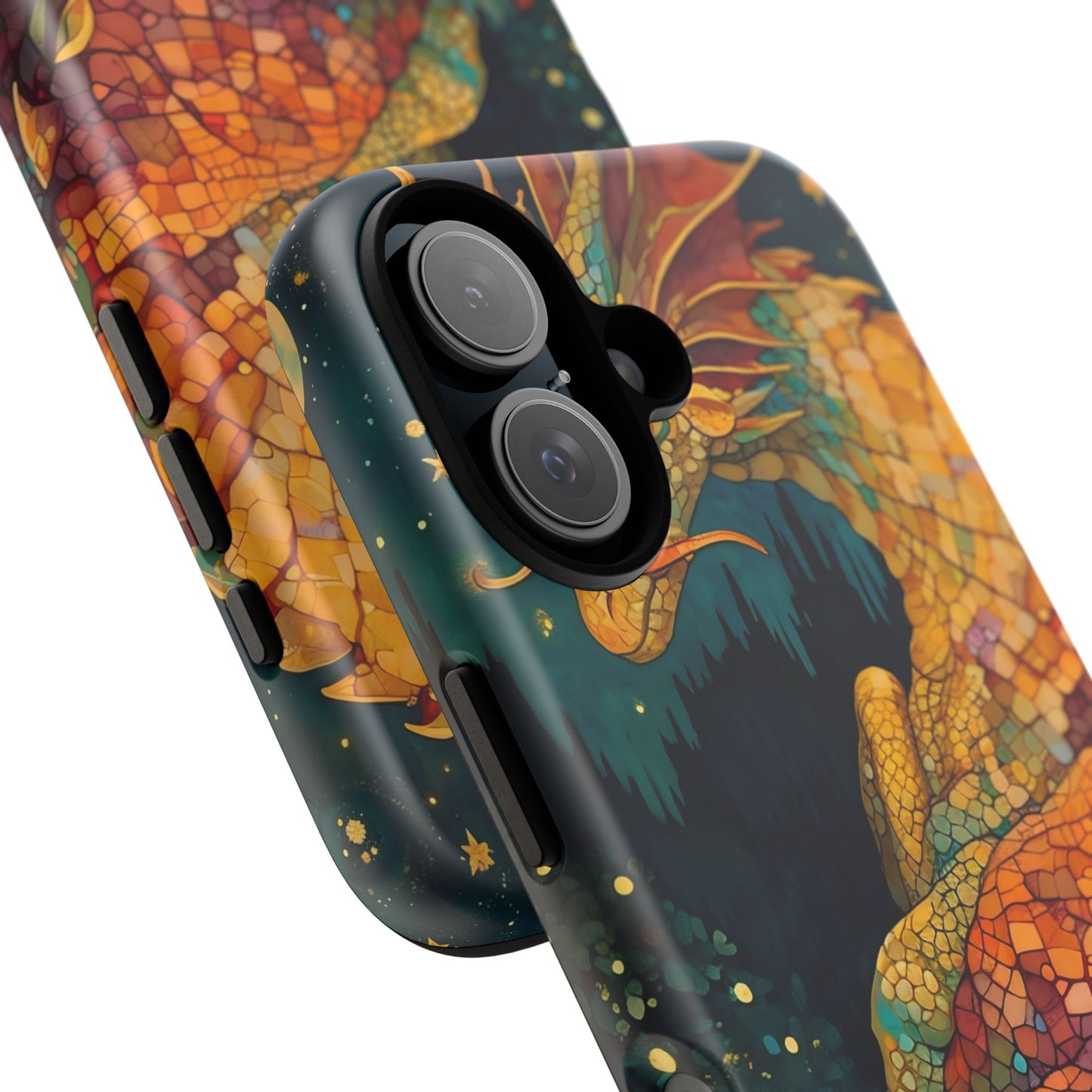 Dragon Art Phone Case, Tough Phone Cover, Fantasy Gift, Unique Mobile Accessory, Dragon Lover Gift, Stylish Protection