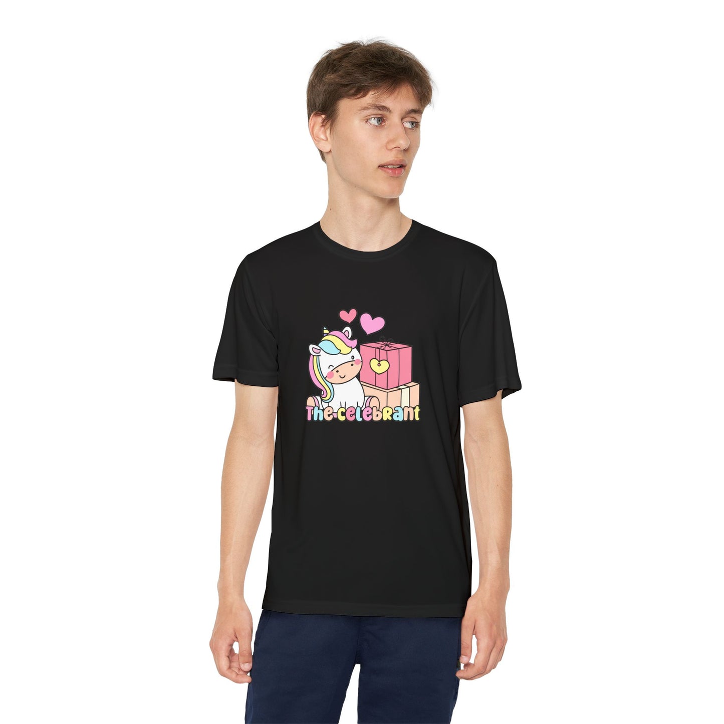 Cute Unicorn - Youth Competitor Tee - Perfect for Birthdays and Celebrations