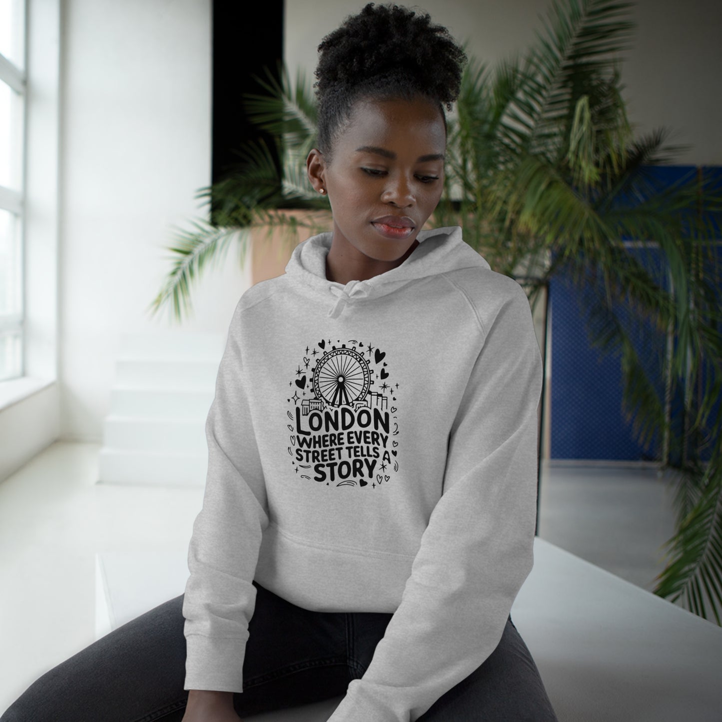 Versatile Unisex Hoodie - London's Story Telling Streets