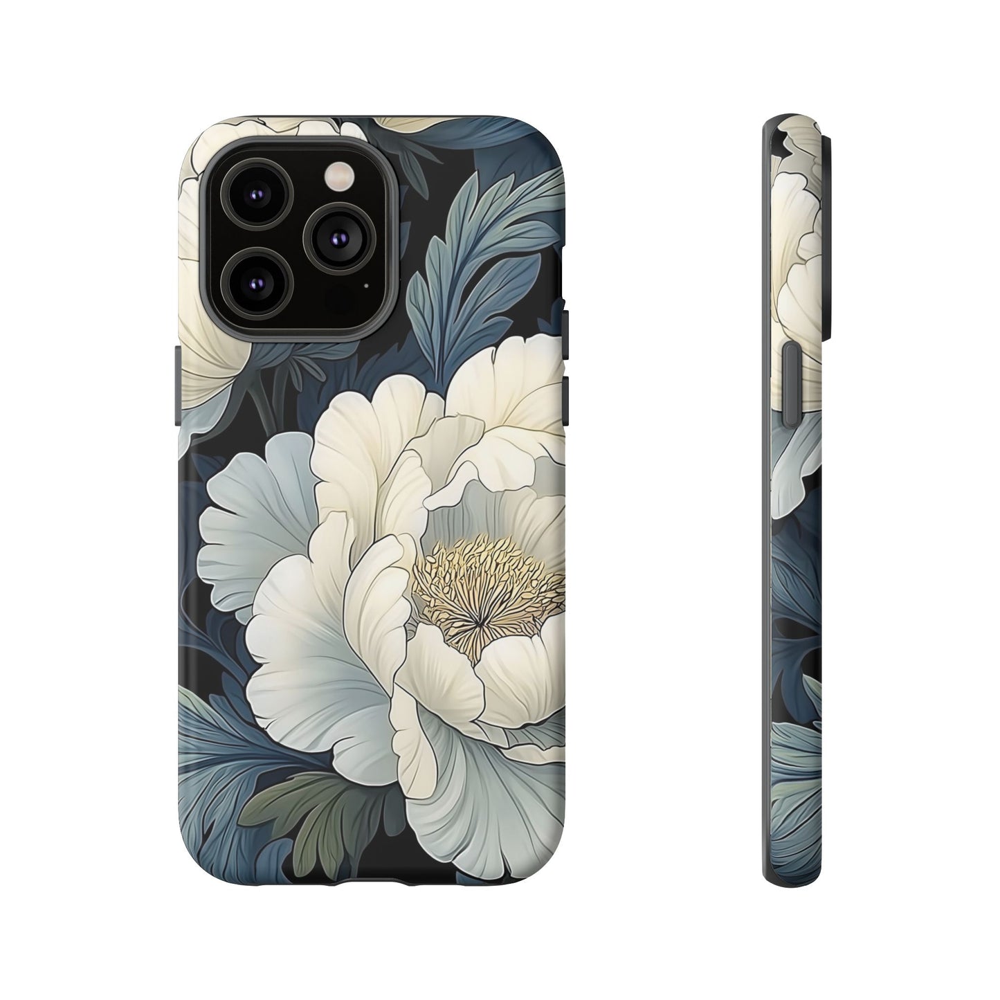 Floral Phone Case - Elegant Tough Cases for Nature Lovers, Stylish Protective Cover for Gifts, Birthdays, Mom's Day, Floral Design