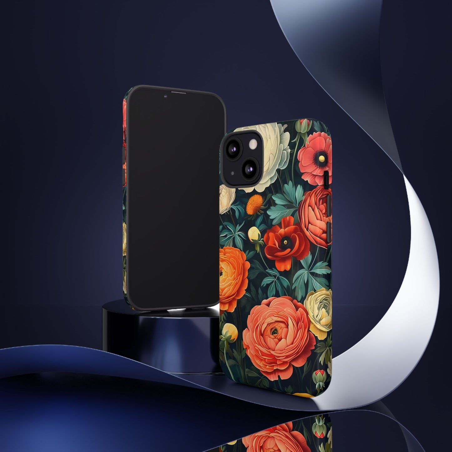 Floral Phone Case, Tough Cases - Stylish Protection, Gifts for Her, Nature Lover Decor, Floral Accessories