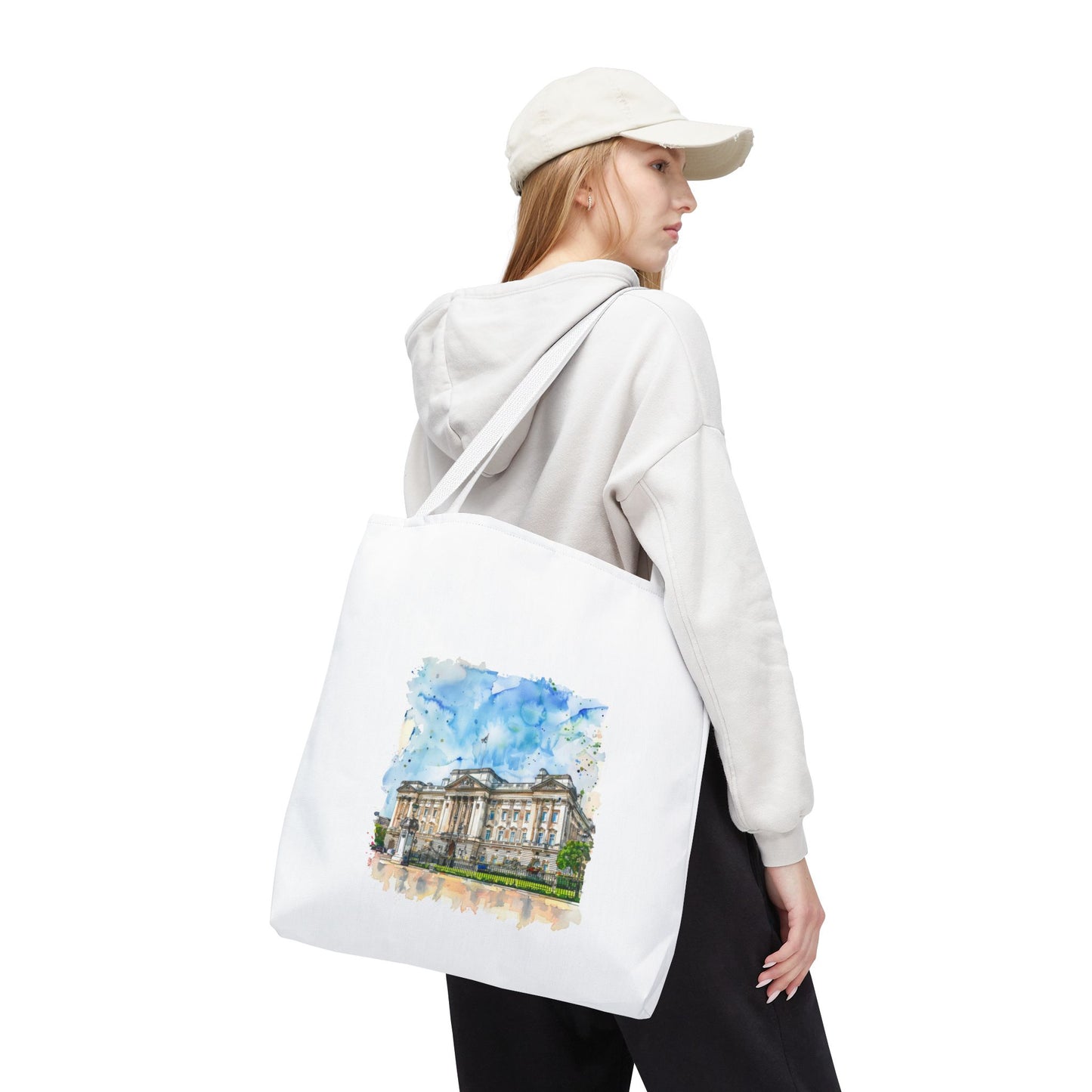 Artistic Cityscape Tote Bag | Beach Bag, Shopping Tote, Eco-Friendly Bag, Travel Accessory, Gift for Art Lovers