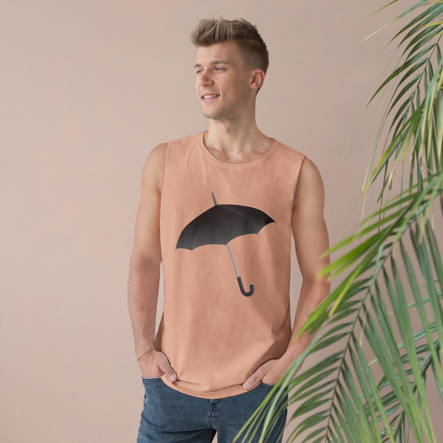Unisex Barnard Tank - Regal Royal Umbrella - Elegant and Majestic