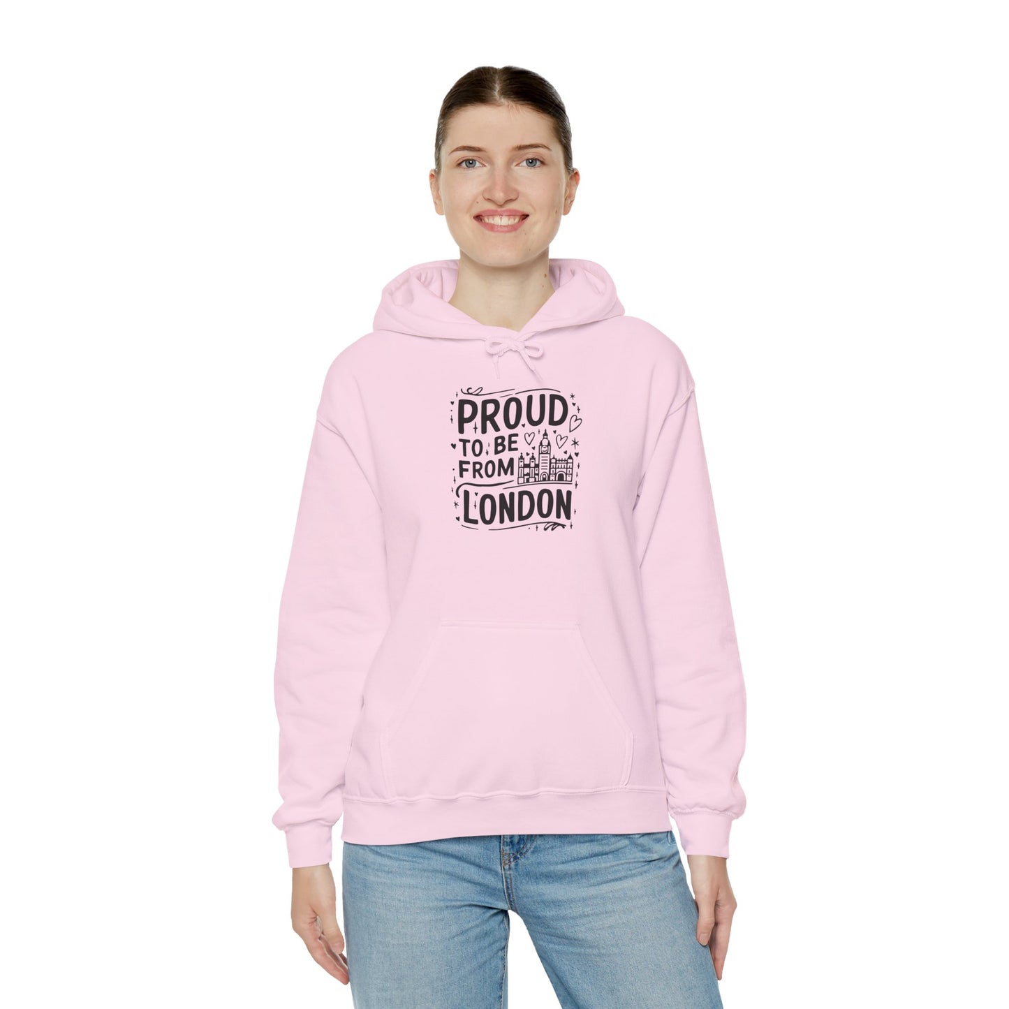 Unisex Heavy Blend™ Hooded Sweatshirt - Proud to be from London