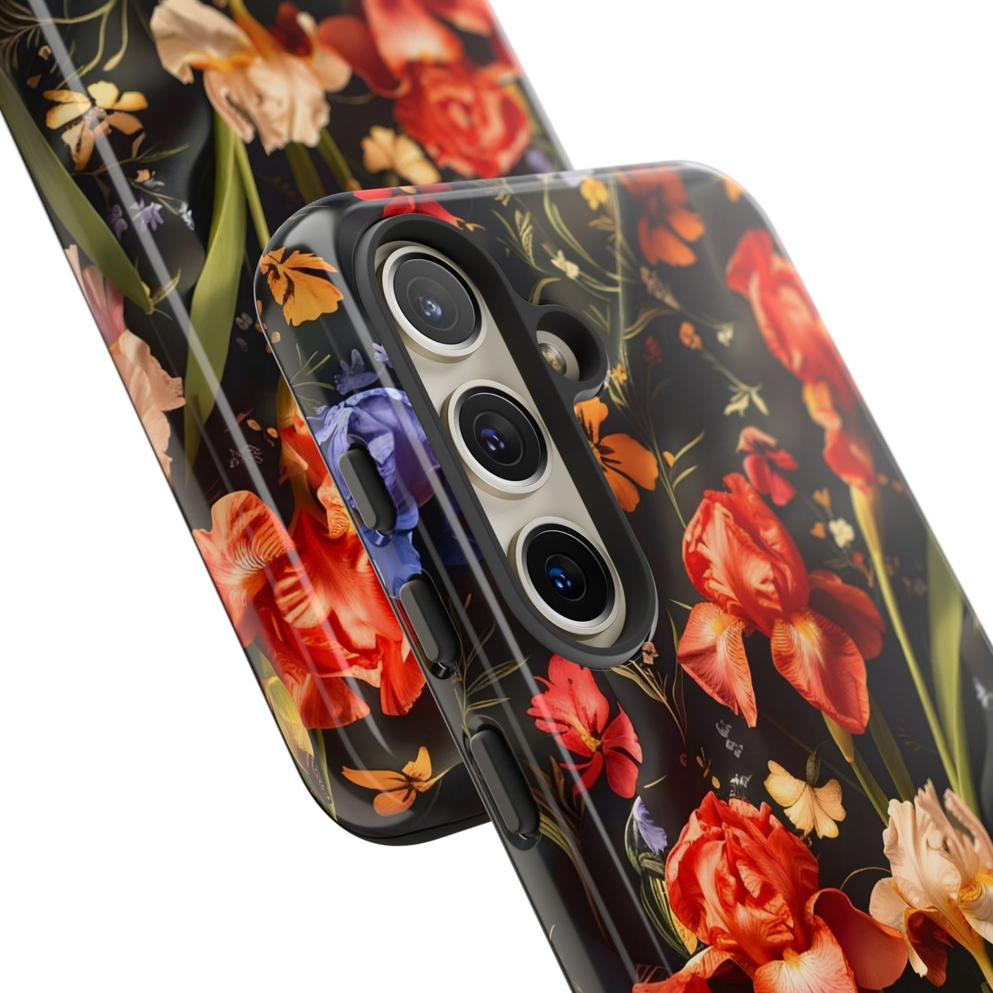 Floral Tough Case for Phone, Durable Protective Phone Cover, Gift for Flower Lovers, Phone Accessories, Spring Vibes