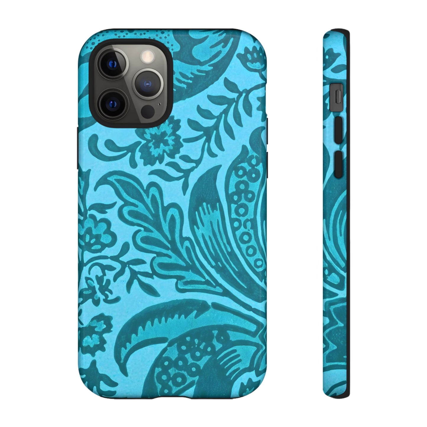 Tough Cases Floral Phone Case, Boho Chic Cover for Smartphones, Unique Gift for Her, Trendy Tech Accessory, Perfect for Personalization
