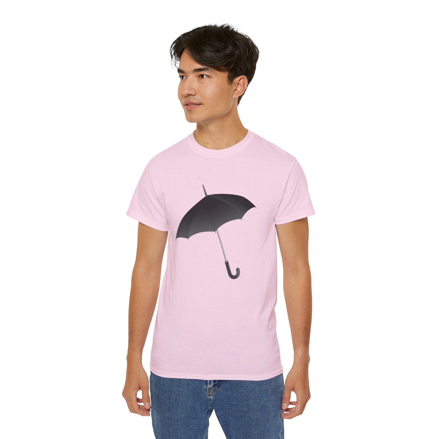 Unisex Ultra Cotton Tee - Elegant Regal Royal Umbrella