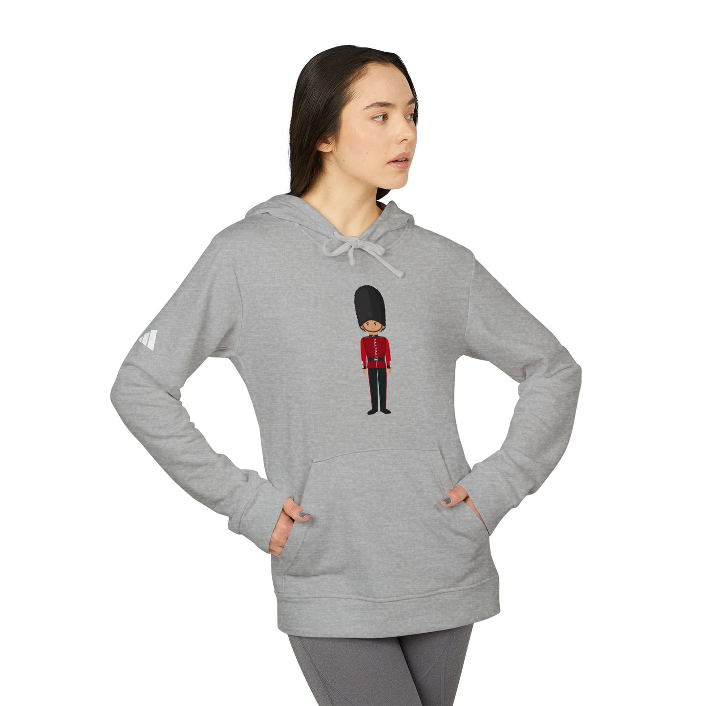 Adidas Unisex Guard Fleece Hoodie - British Royal Guard - Iconic Symbol of Tradition and Honor
