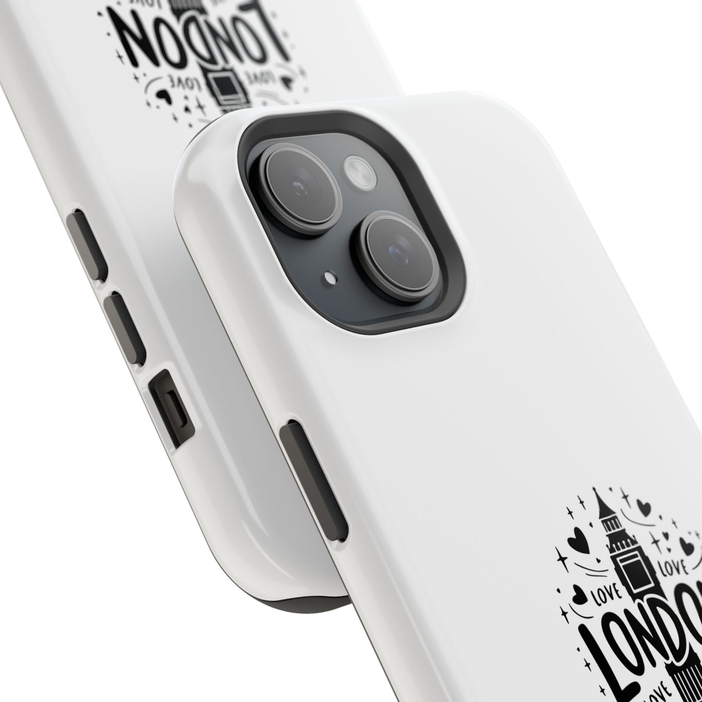 London Love Magnetic Tough Case - Stylish iPhone Protection