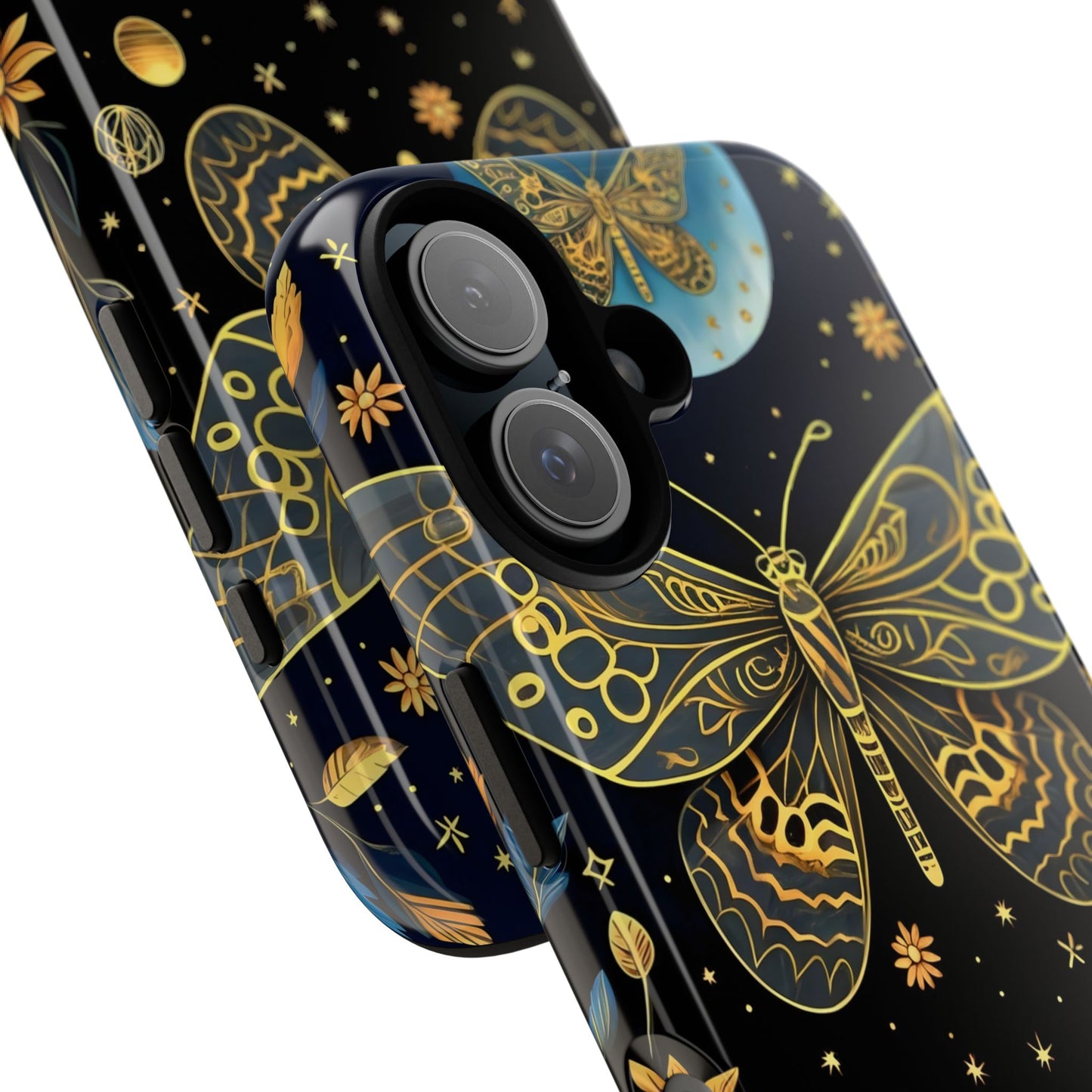 Butterfly Galaxy Phone Case | Tough Cases for Nature Lovers, Unique Phone Covers, Gift for Her, Boho Style, Floral Design