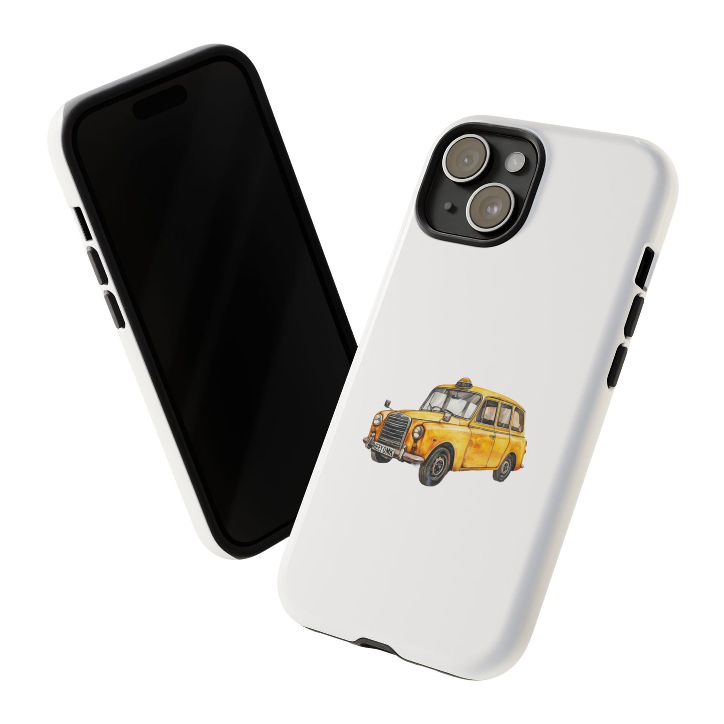 Taxi Cab Phone Case - Stylish Tough Protection for Urban Adventure