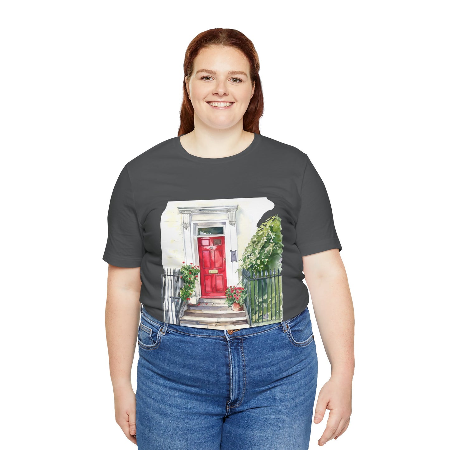 Unisex Jersey Short Sleeve Tee - Greenish British Beauty