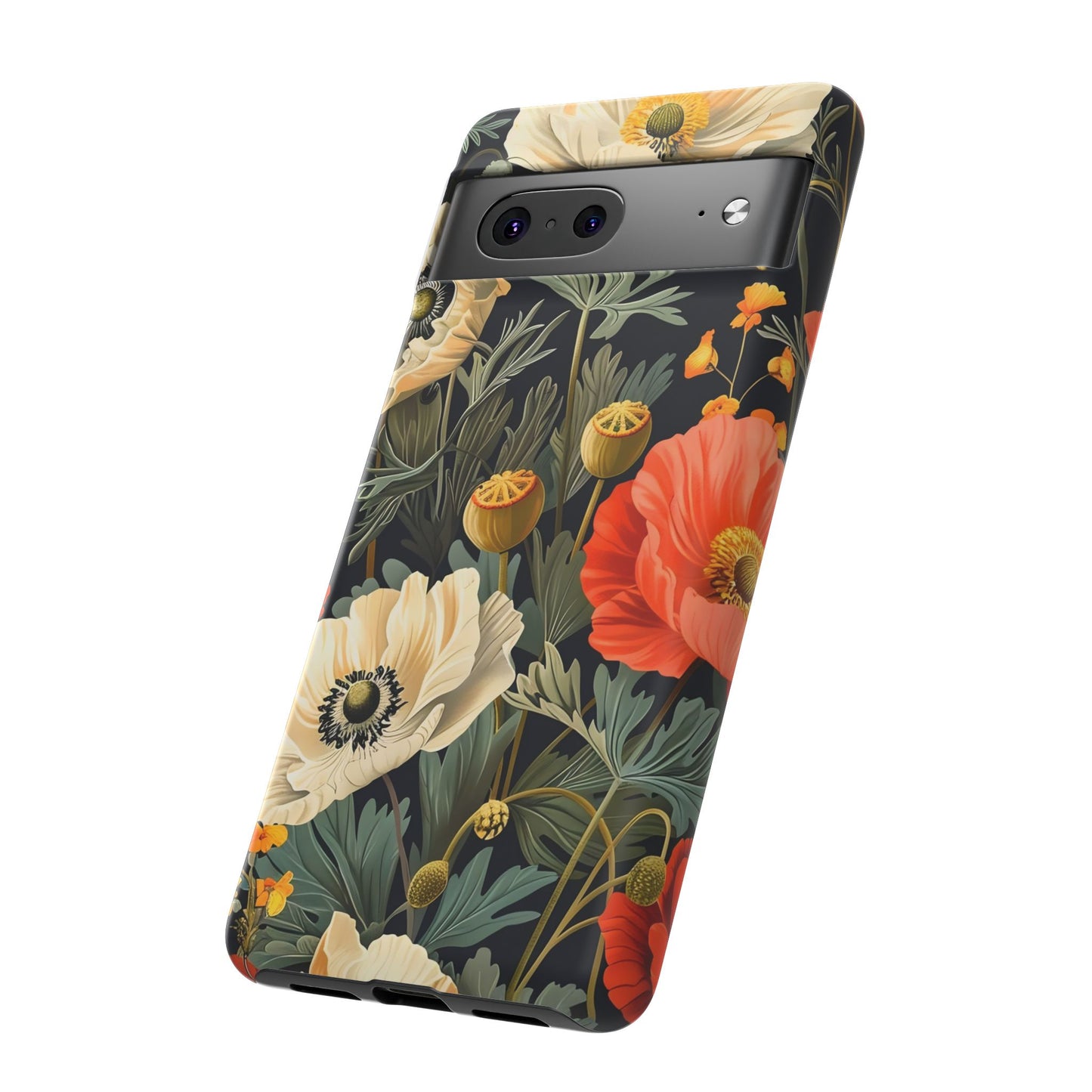 Floral Phone Case - Tough Cases with Vibrant Garden Design, Phone Accessory, Gift for Her, Spring Style, Nature Lover