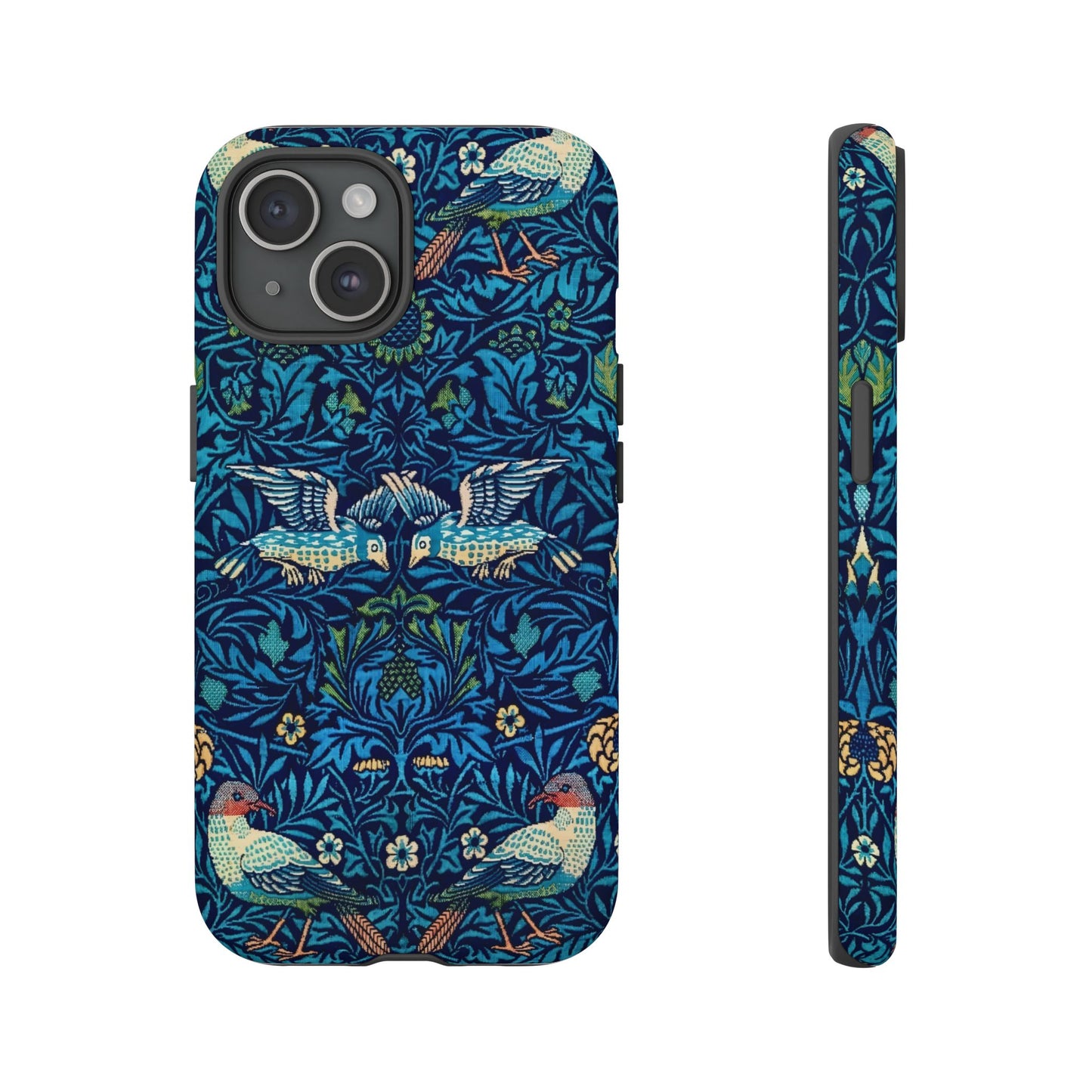 Elegant Bird Pattern Phone Case | Nature Lover Gift, Stylish Mobile Cover, Floral Design, Eco-Friendly, Unique Cell Phone Protector