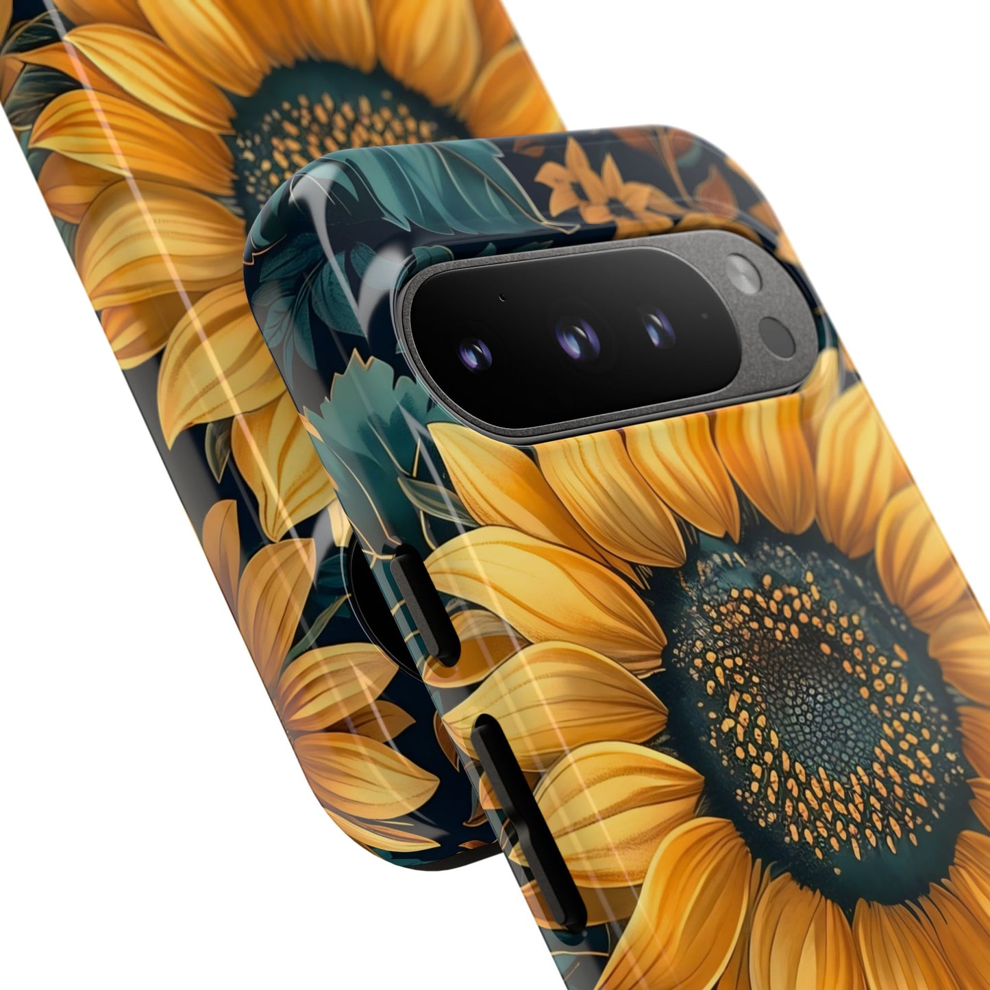 Sunflower Phone Case - Bright Floral Design, Stylish Tough Cover for Sunflower Lovers, Gift for Plant Enthusiasts, Mom Gift, Nature Lovers