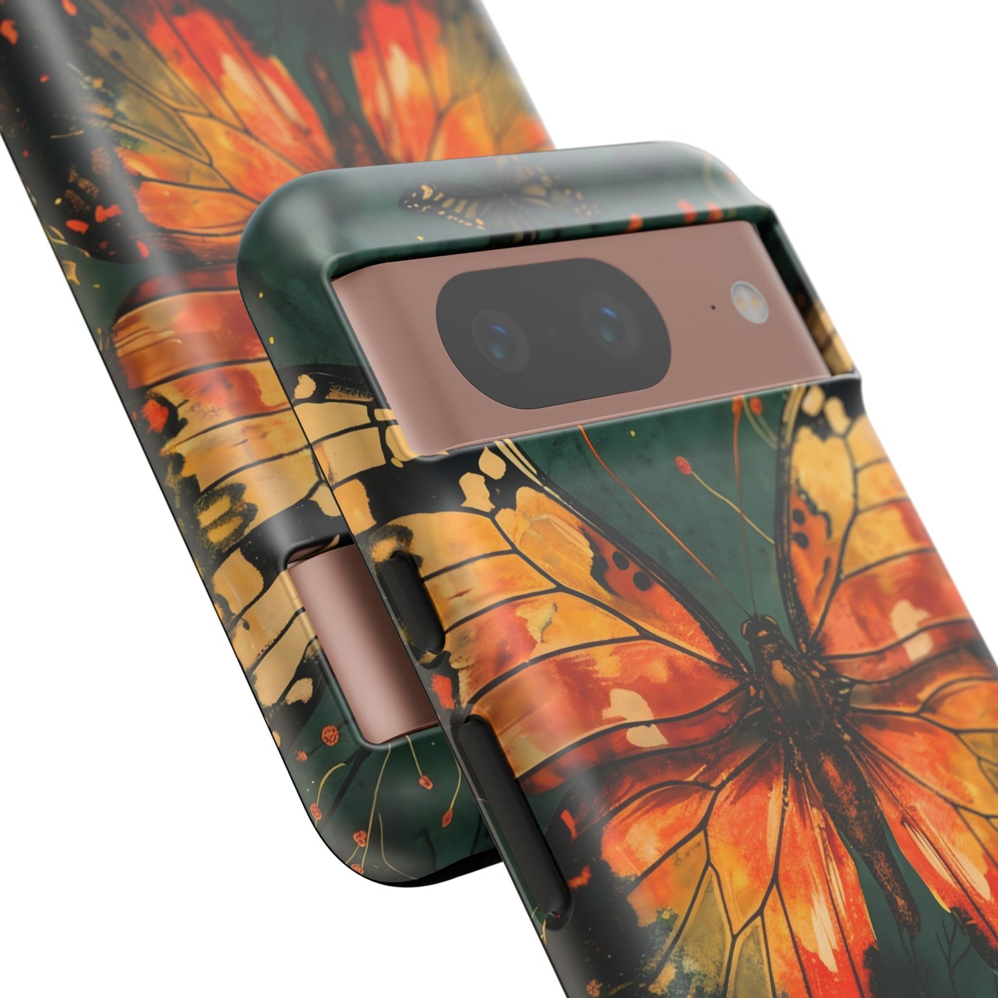 Butterfly Phone Case – Tough Cases for Nature Lovers, Floral Design, Butterfly Art, Unique Gift, Eco-Friendly Protection