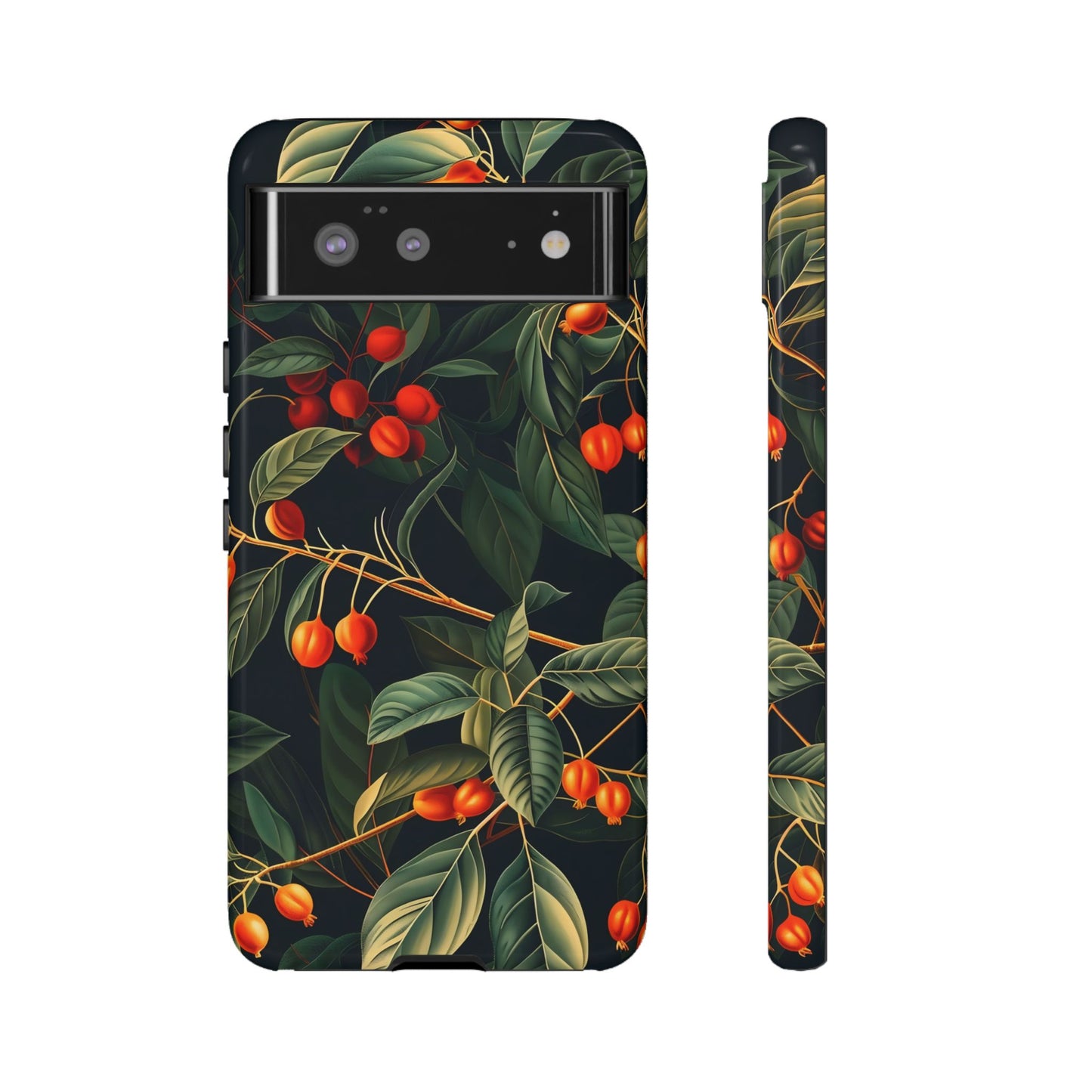 Tough Cases, Floral Phone Case, Nature-Inspired Tech, Unique Gift, Phone Accessory, Botanical Design, Fall Vibes