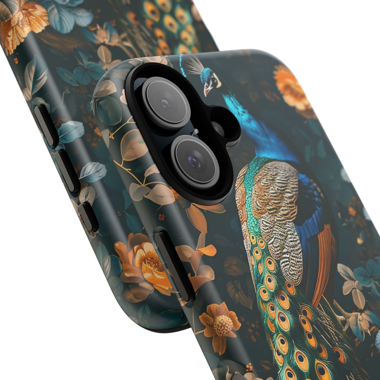 Peacock Phone Case - Elegant Floral Design, Tough Case for Protection, Unique Gift for Nature Lovers, Stylish Accessory, Eco-Friendly
